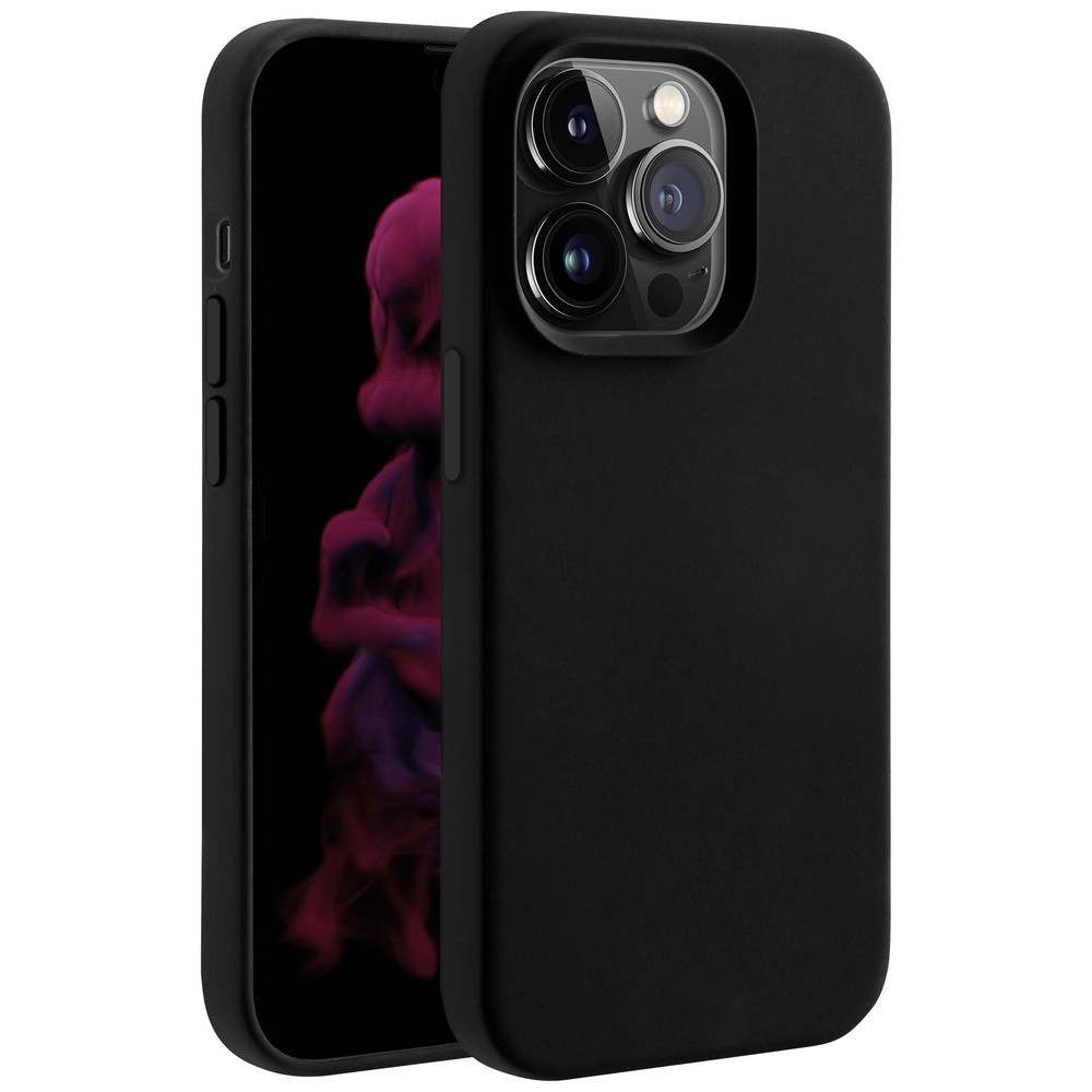 Vivanco Handyhülle Backcover Apple iPhone 14 Pro, Induktives Laden, Stoßfest