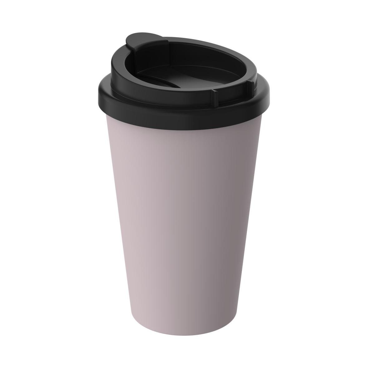 elasto Coffee-to-go-Becher Bio-Kaffeebecher "PremiumPlus", Praktischer und umweltfreundlicher To-Go-Becher für unterwegs.
