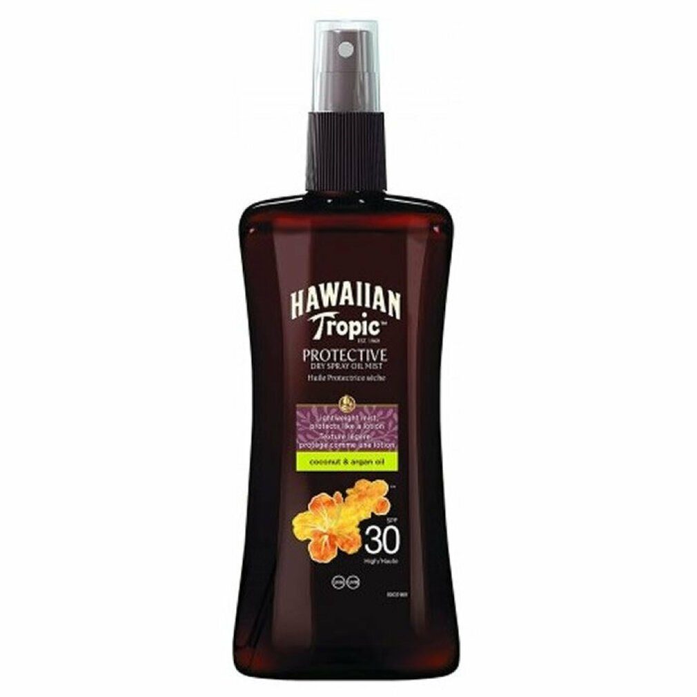 Hawaiian Tropic Sonnenschutzpflege Protective Dry Spray Oil Mist Spf30 200ml