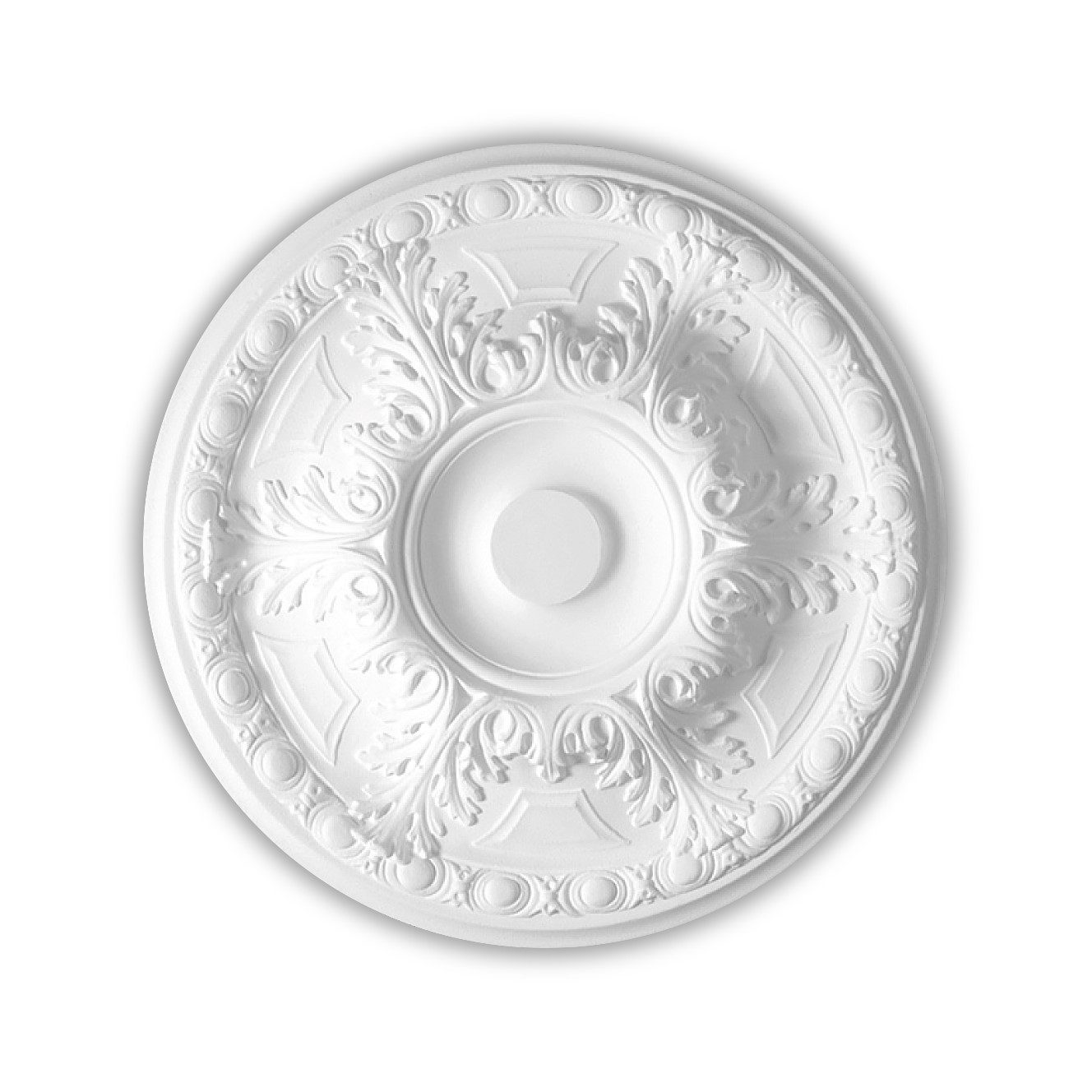 Homestar Decken-Rosette "Prisca" Ø = 50 cm, perfekte Akzente für Ihre Wohnräume