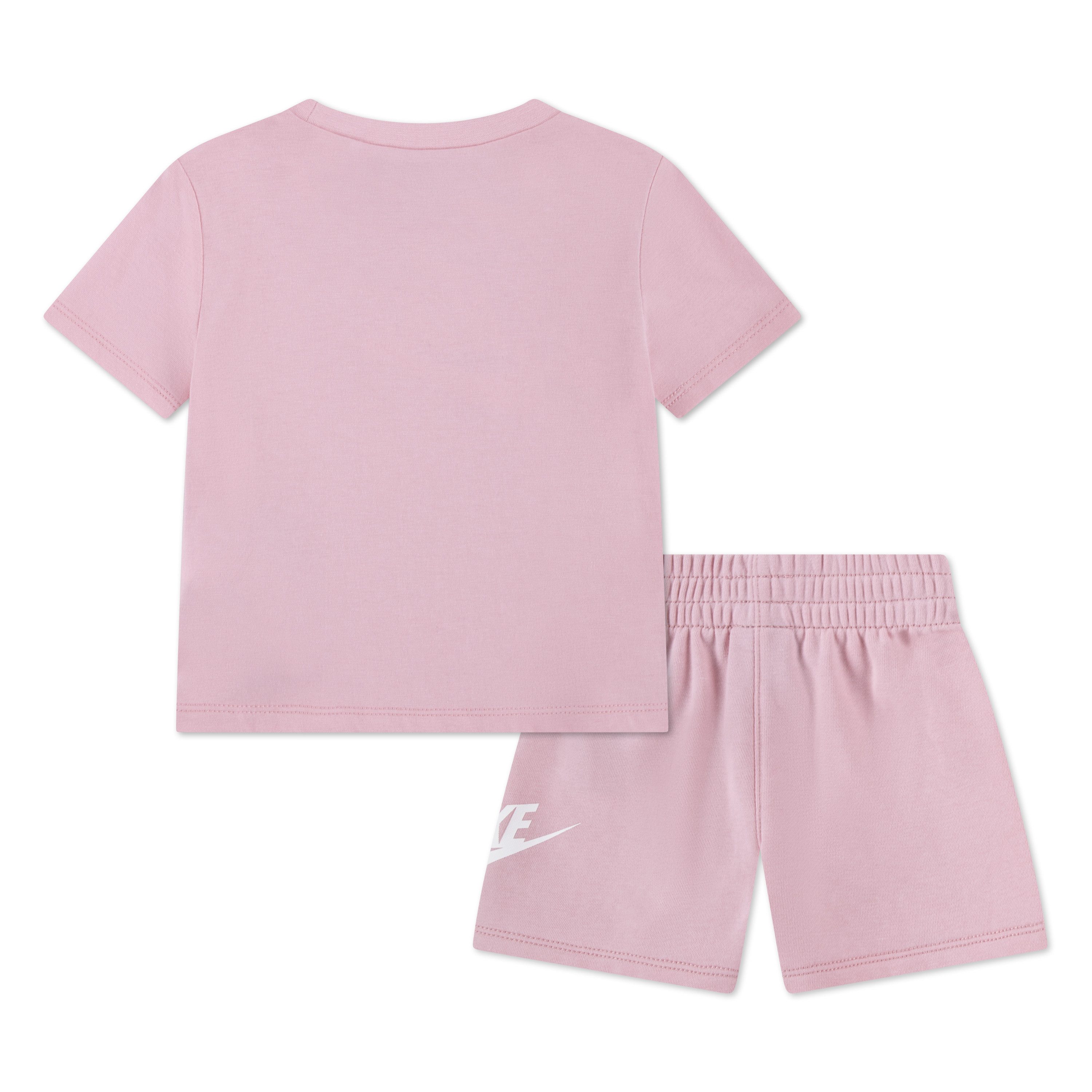 Nike Sportswear T-Shirt & Shorts CLUB TEE & SHORT SET (2-tlg) für Babys, 2-teiliges Set, für sportliche Aktivitäten
