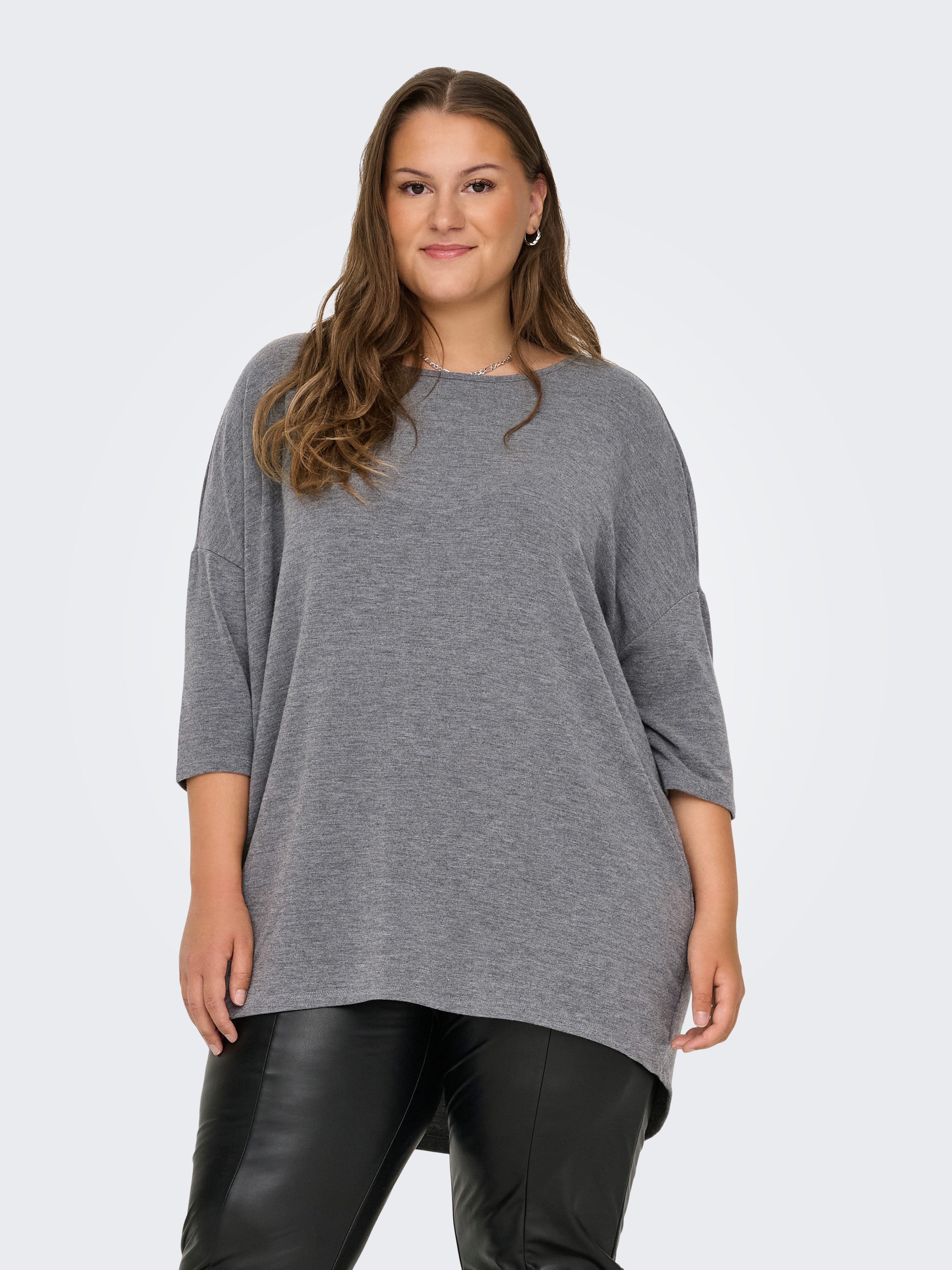 ONLY CARMAKOMA 3/4-Arm-Shirt CARLAMOUR 3/4 TOP günstig online kaufen