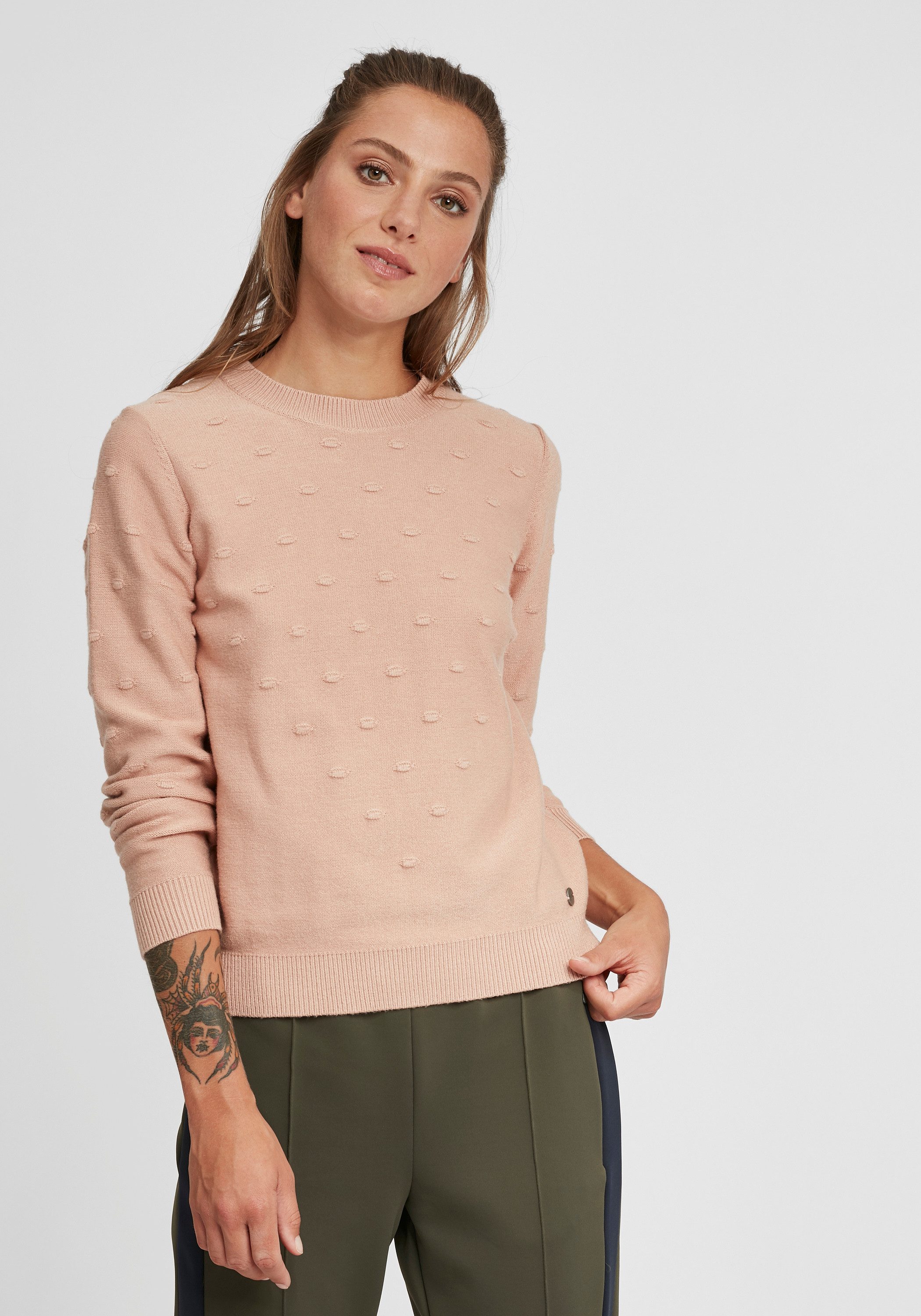 OXMO Strickpullover OXDotta Strickpullover in Feinstrick günstig online kaufen
