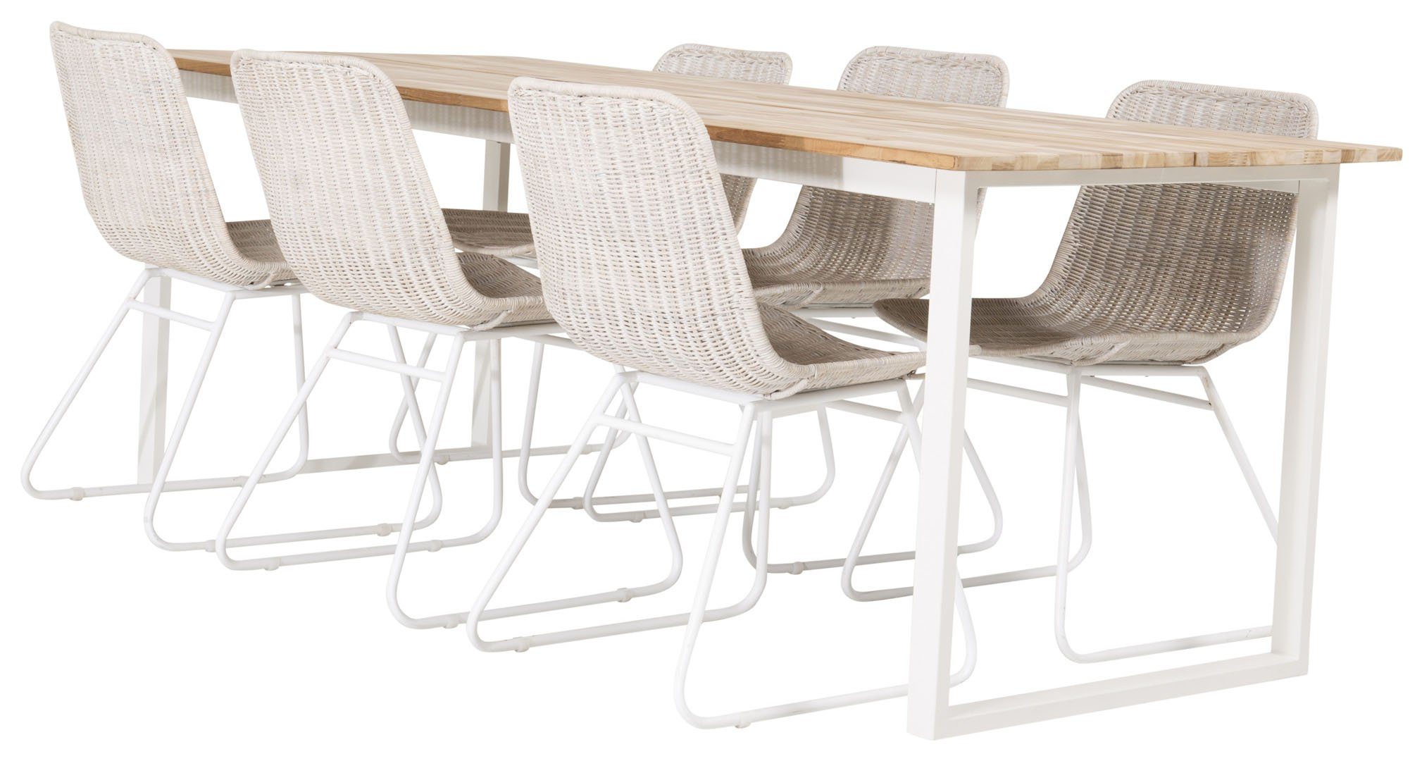 ebuy24 Essgruppe CirebonTeak Essgruppe Esstisch Teak und 6 Cirebon, (7-tlg). Reduzierter Preis € 1.394,95. Unverbindliche Preisempfehlung € 1.859,95