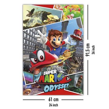 PYRAMID Poster Super Mario Poster Odyssey Collage 61 x 91,5 cm