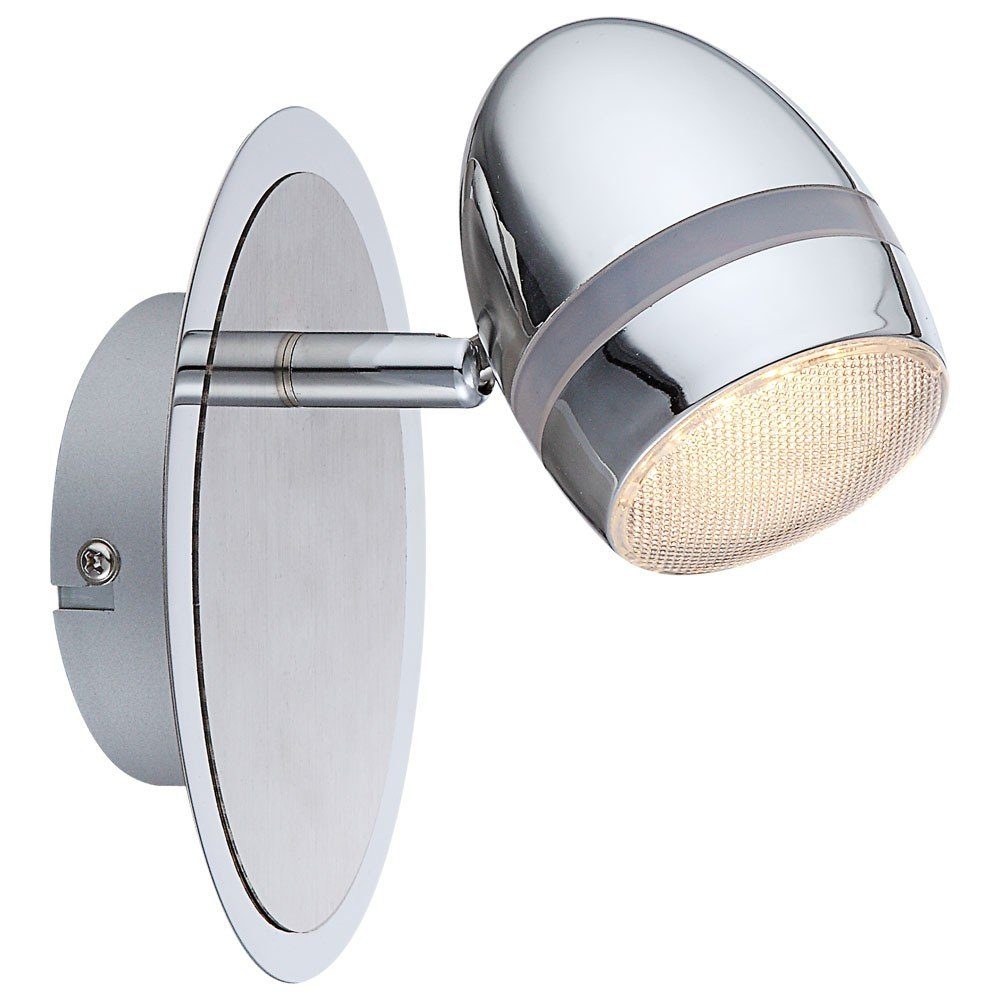 etc-shop LED Wandleuchte, Wohnzimmer Leselampe Spot 3W Wandlampe verbaut, Leuchte Lampe LED LED-Leuchtmittel fest Büro Strahler Warmweiß