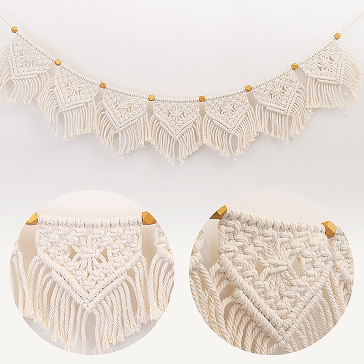DOPWii Wanddekoobjekt Wandbehang Chic Tapisserie Deko günstig online kaufen