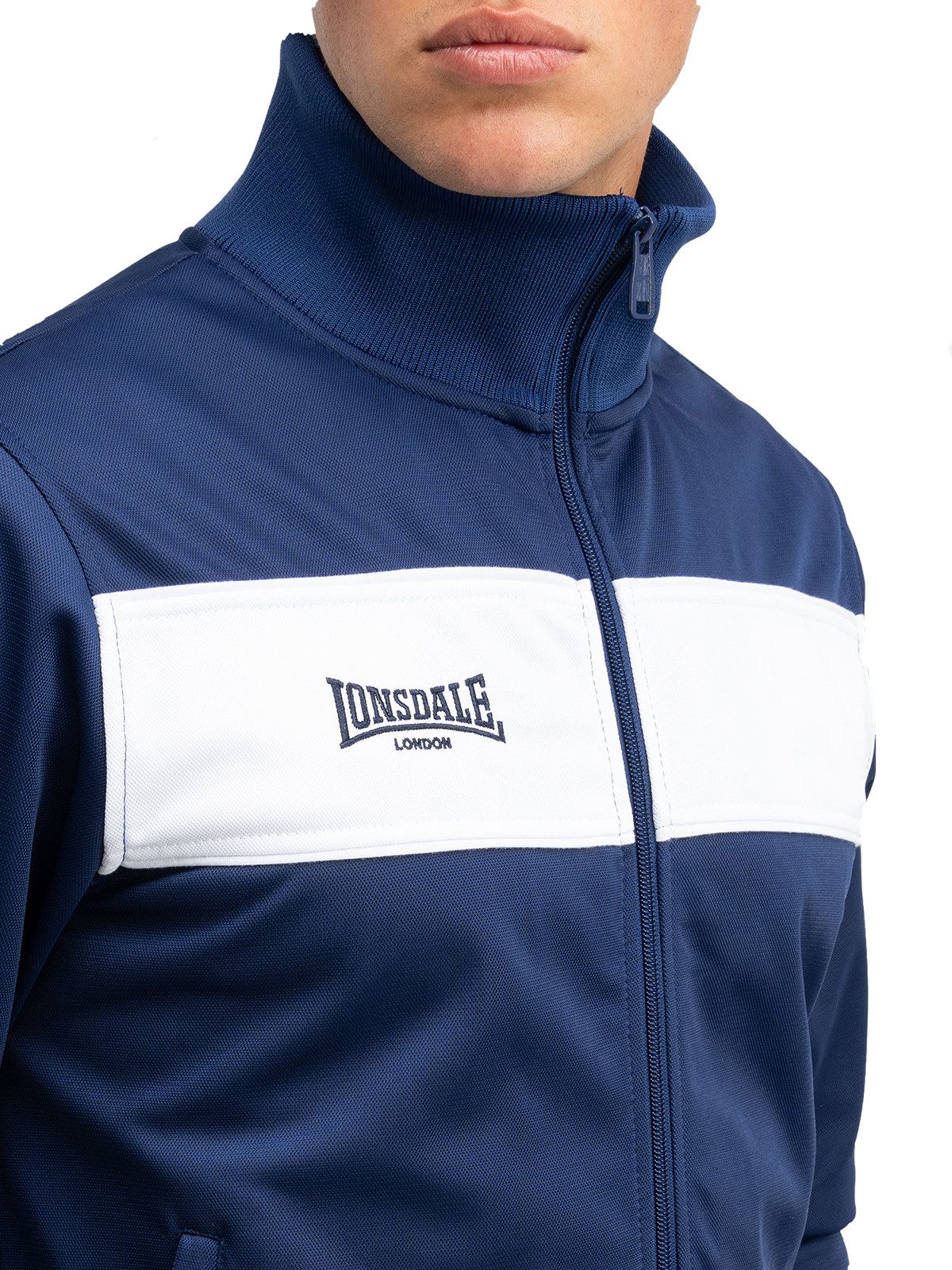 Lonsdale Trainingsjacke Alnwick (1-St., kein Set) mit Stehkragen