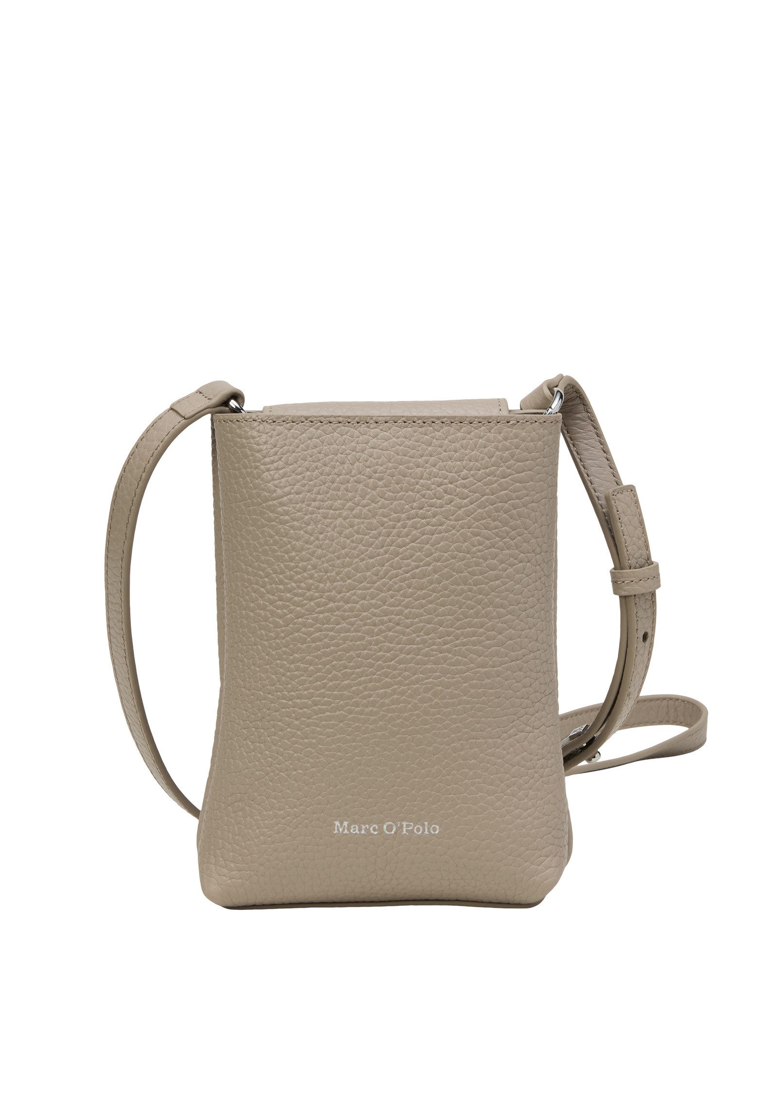 Marc O'Polo Handytasche aus genarbtem Rindleder