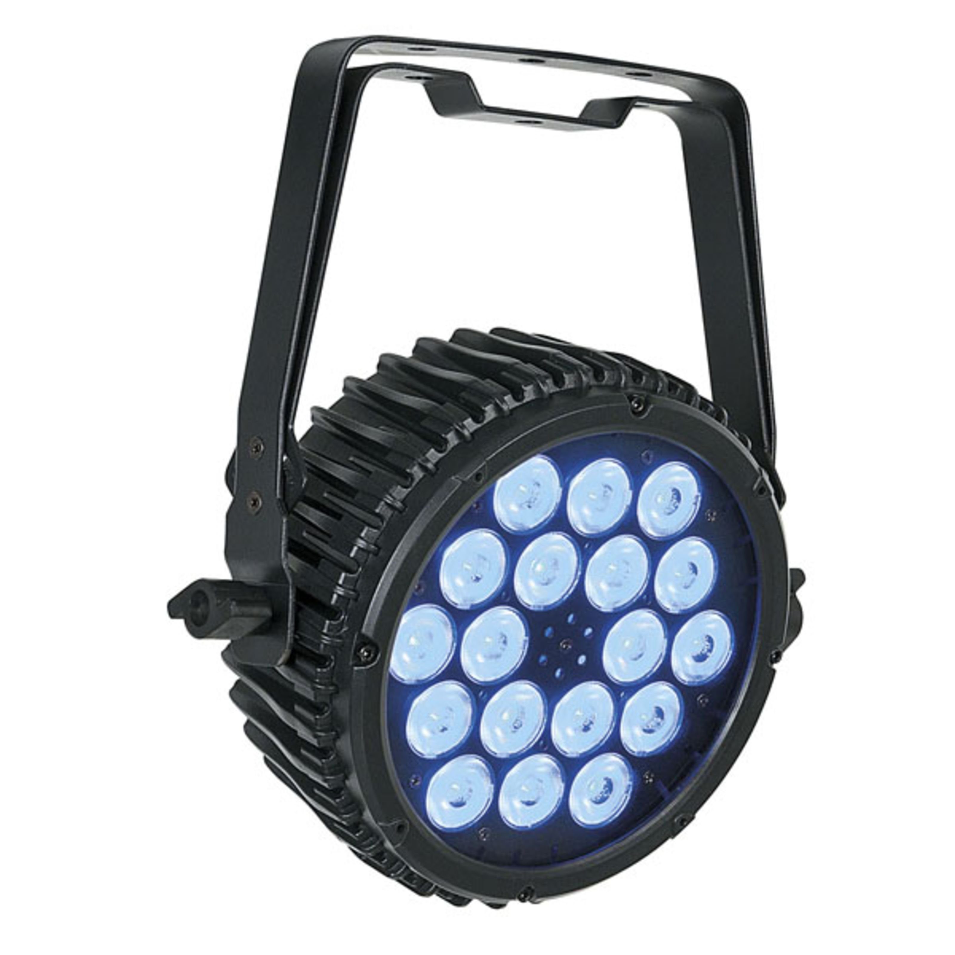 PAR LED MKII - Scheinwerfer 18 Show 3W Par Compact RGB-in-1 tec LED Black LED 18 x Discolicht,
