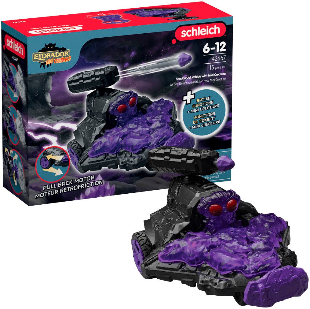 Schleich® Spielzeug-Auto ELDRADOR® CREATURES, Schatten Düsenjet Fahrzeug (4 günstig online kaufen