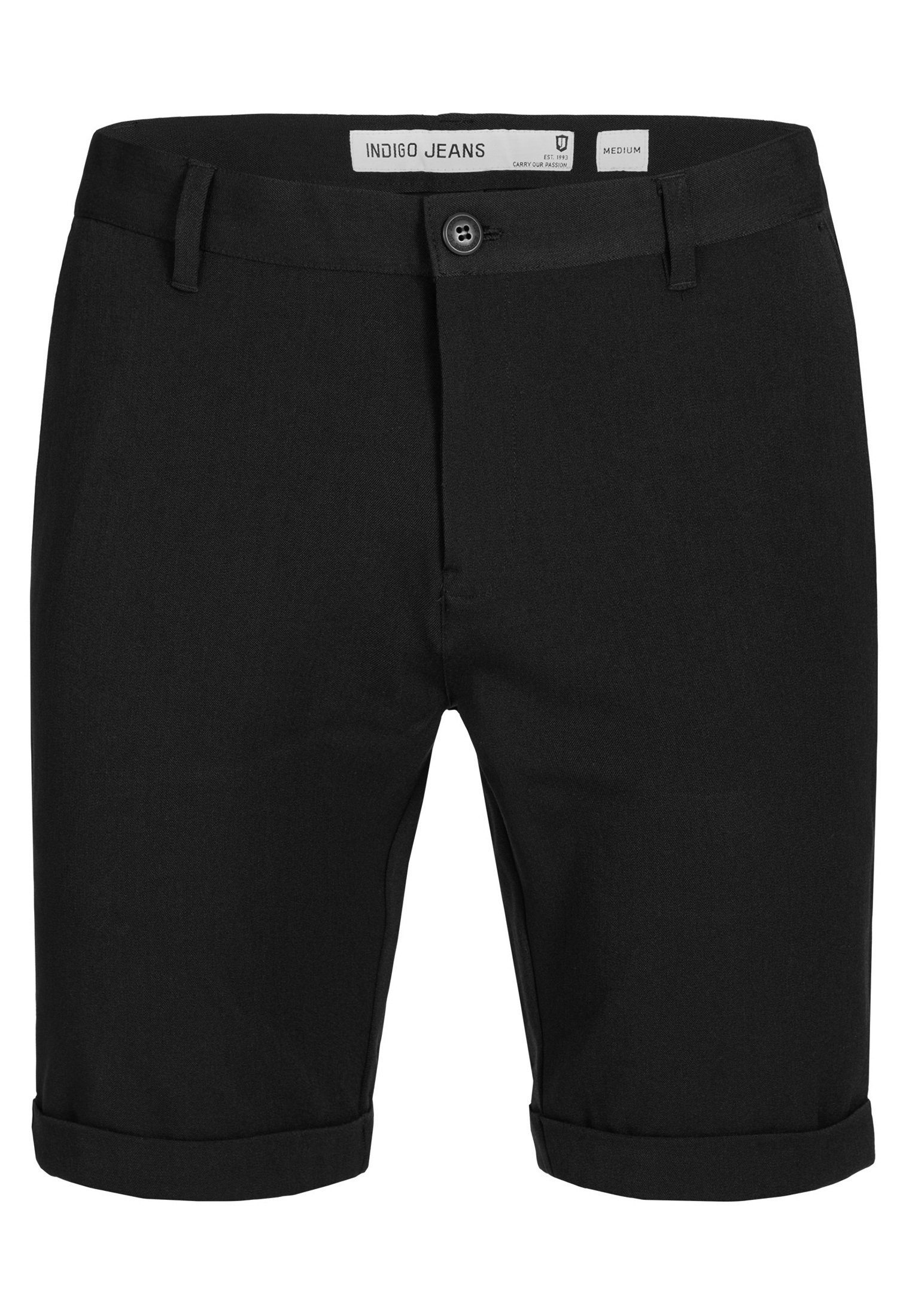 Indicode Chinoshorts Chiltern aus elastischer Baumwoll-Qualität günstig online kaufen