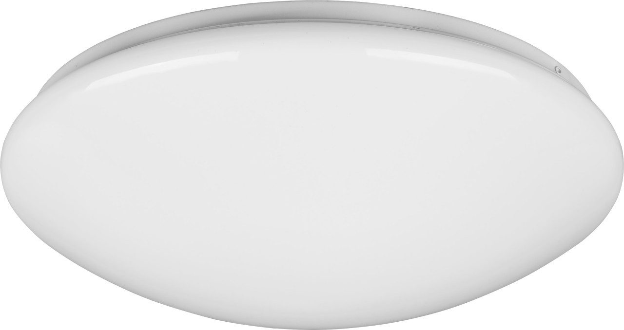 TRIO Leuchten Deckenleuchte Trio Leuchten LED Deckenleuchte Lukida 18W, weiß, Inkl. Leuchtmittel, Dimmbar ohne Bewegungsmelder