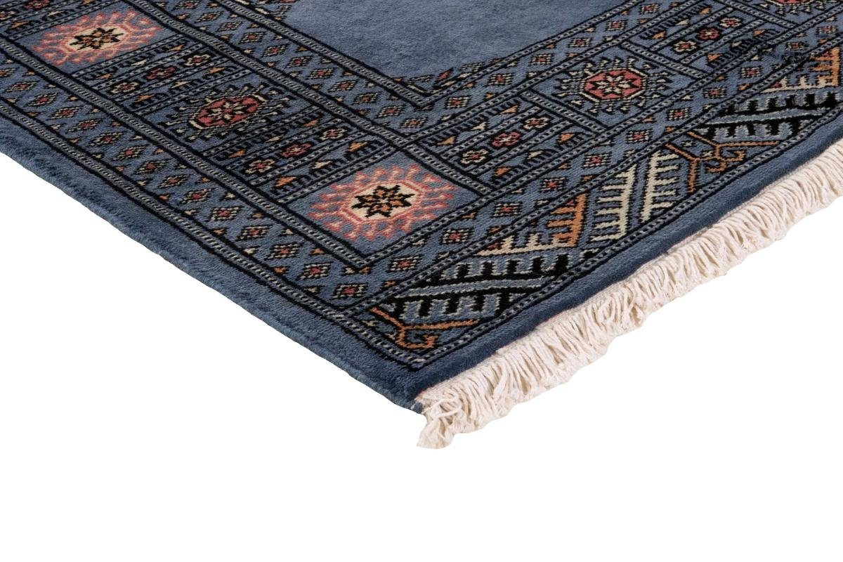 Orientteppich mm Orientteppich, 3ply Handgeknüpfter Buchara 8 95x157 Nain rechteckig, Trading, Pakistan Höhe: