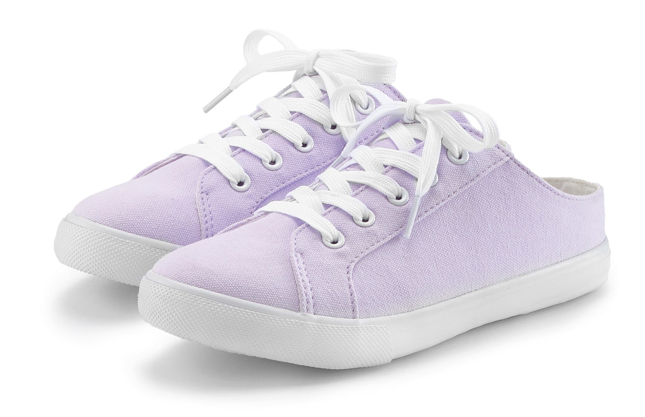 Vivance Sneaker, Clog Sabot zum Reinschlüpfen mit Schnürung VEGAN günstig online kaufen