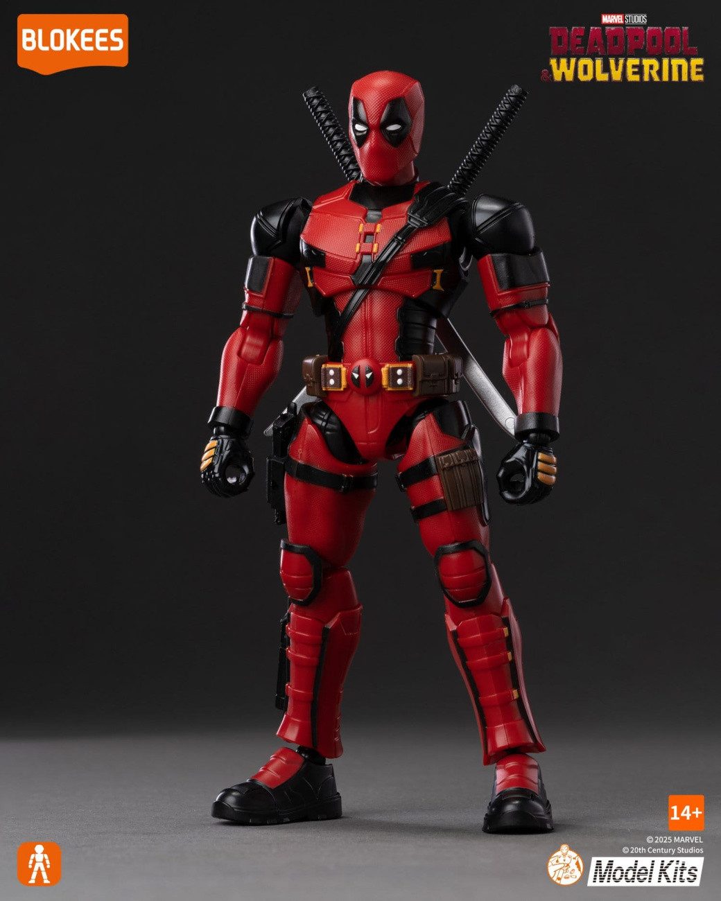 Simba Dickie Modellbausatz Marvel Blokees Bausatz Deadpool
