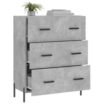 vidaXL Sideboard Sideboard Betongrau 69,5x34x90 cm Holzwerkstoff (1 St)