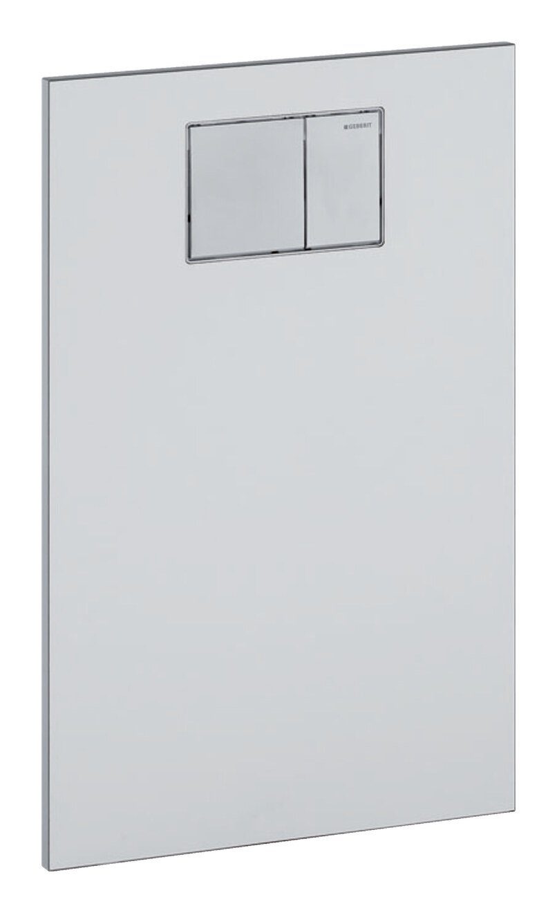 GEBERIT Dusch-WC-Sitz AquaClean, Designplatte für Aufsatz für WC - Glas Schwarz