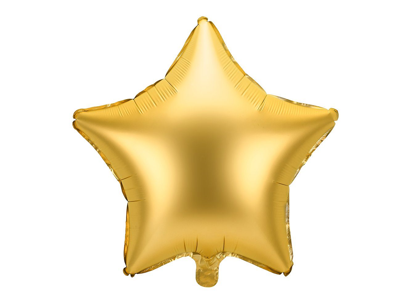 partydeco Luftballon, Folienballon Stern 40cm gold