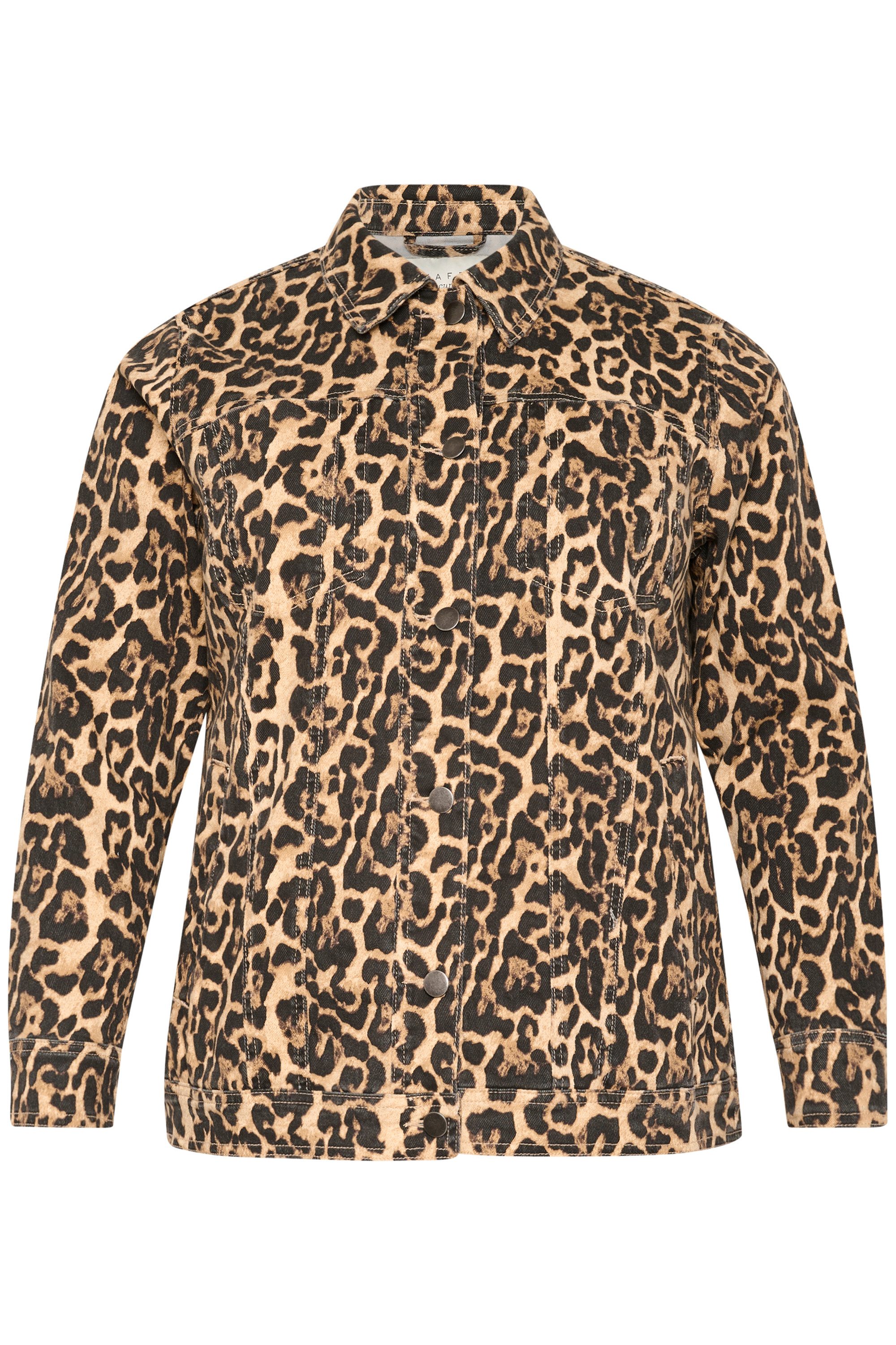 KAFFE Curve Jeansjacke Jeansjacke KCleonoma plus günstig online kaufen