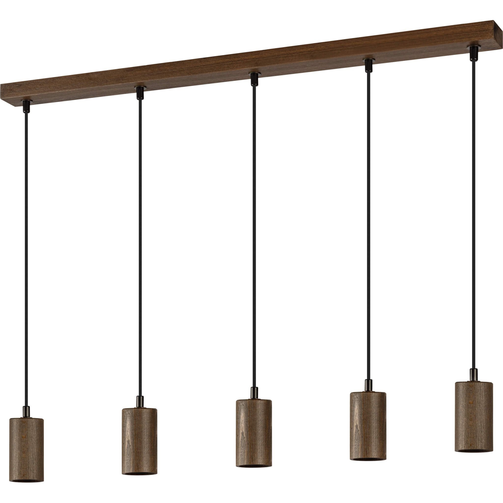 SEGULA Pendelleuchte FLOW 5 Buche Nussbaumfarben, ohne Leuchtmittel