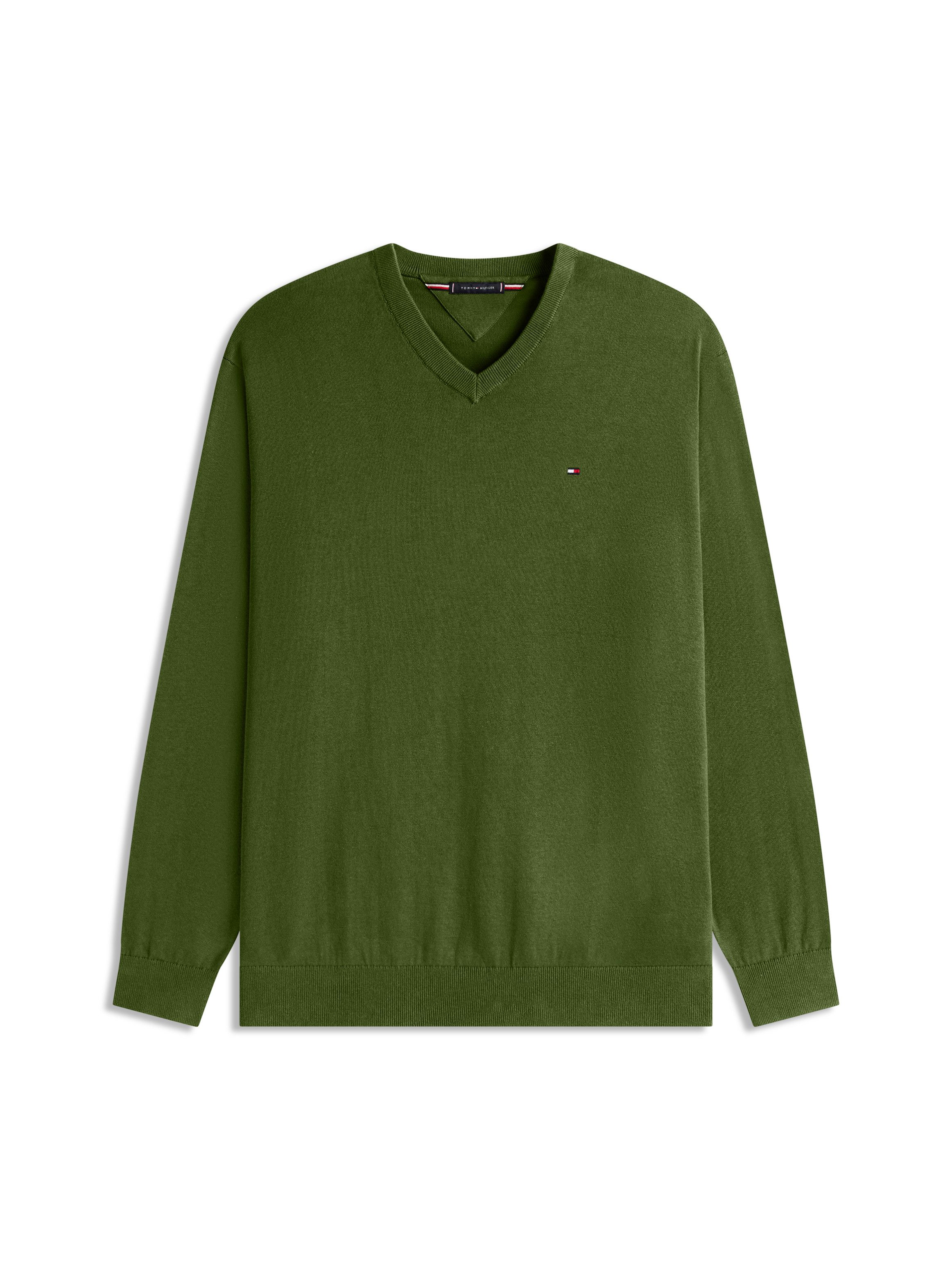 V-Ausschnitt-Pullover BT-ESSENTIAL COTTON