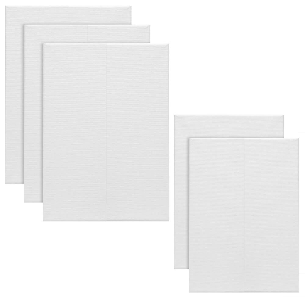 Artina Malpalette 30tlg Keilrahmen & Acrylfarben Set Santorini Malset Acryl, Keilrahmen 40x50cm & 30x40cm, 12x12ml Acrylfarbe, Pinselset