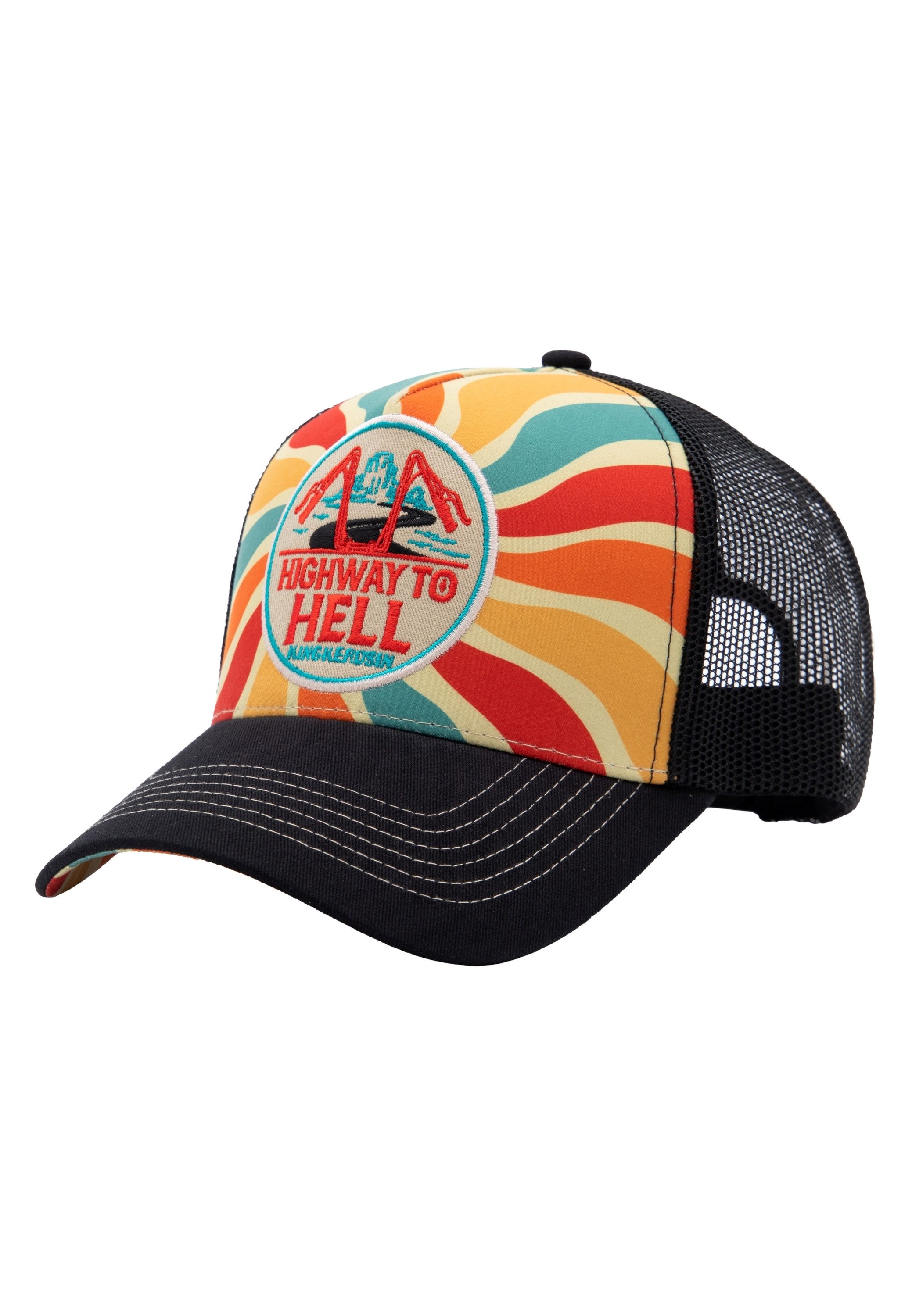 KingKerosin Trucker Cap Highway To Hell (1-St) im 70s Style