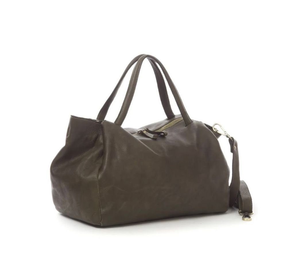 BZNA Handtasche Dianan Designer Tasche Ledertasche kurze Tragegriffe - Vintage, weiches Leder