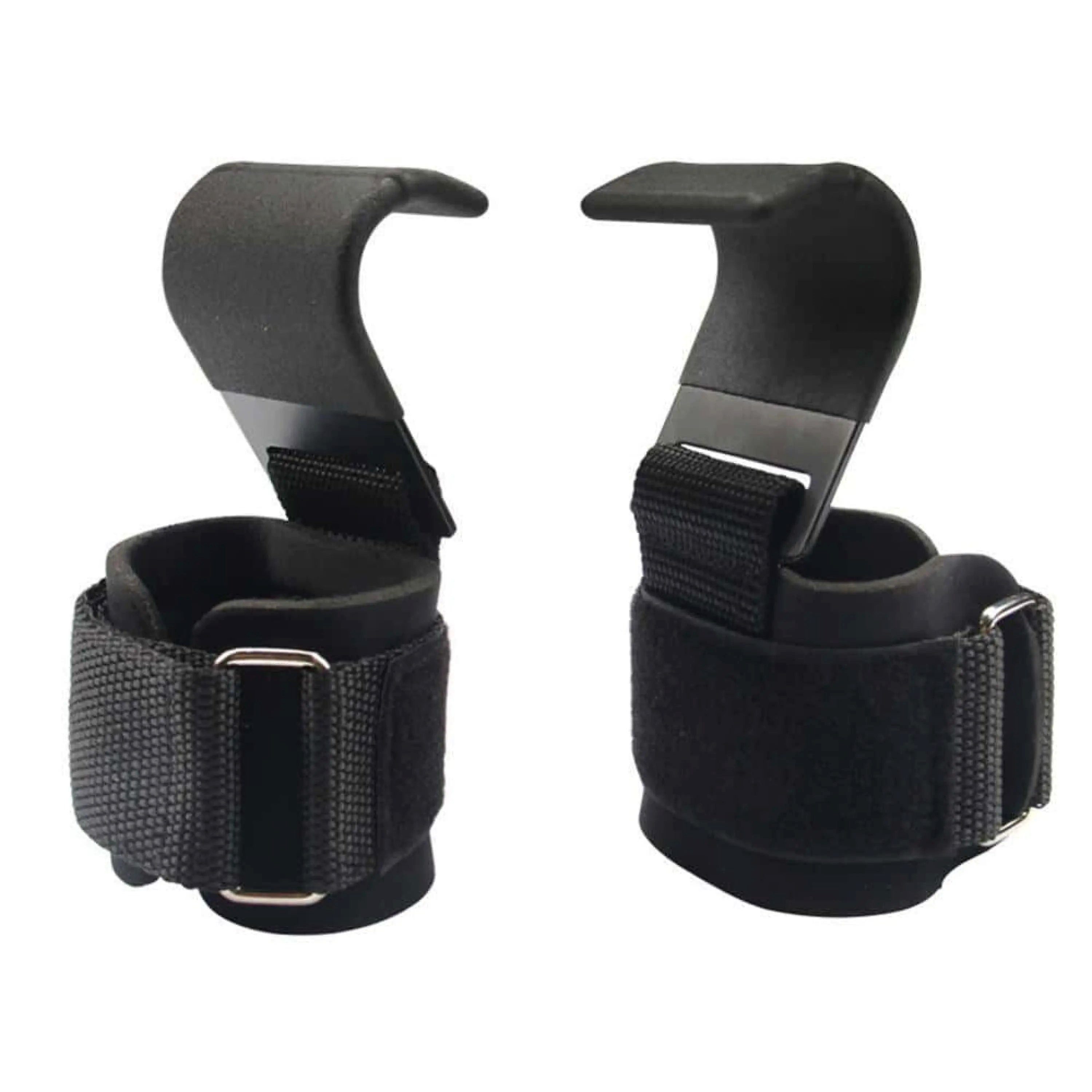 Sport-Knight® Zughilfe Fitness Zughaken, Zughilfe mit Neoprenpolster Klettverschluss