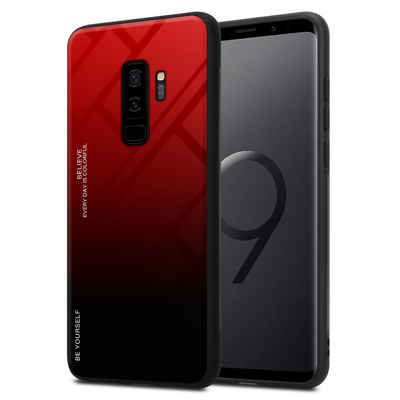 Cadorabo Handyhülle Samsung Galaxy S9 PLUS Samsung Galaxy S9 PLUS, Robustes Hard Case - Handy Schutzhülle - Hülle - Back Cover Bumper