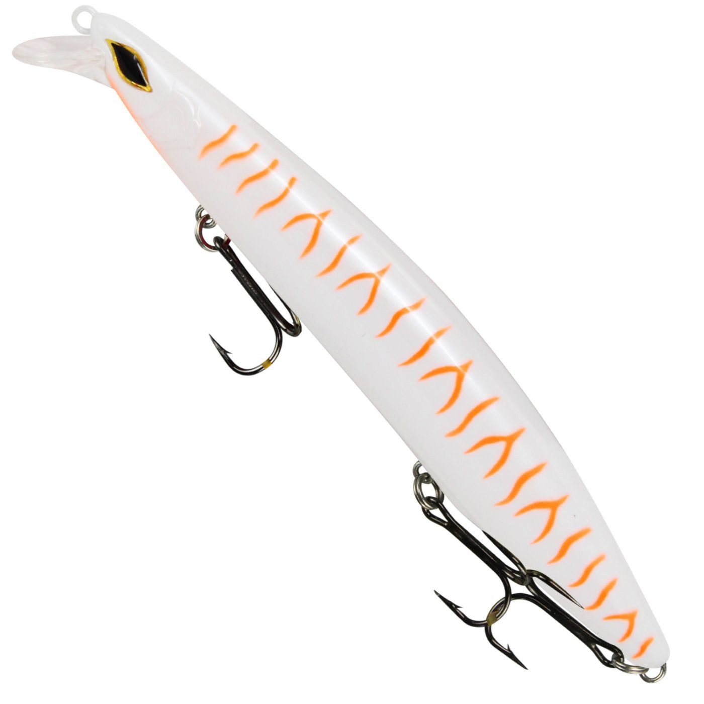 Seika Pro Kunstköder Seika Pro Wobbler Nightveit Junior Silent 12,5cm 19g - Hardbait