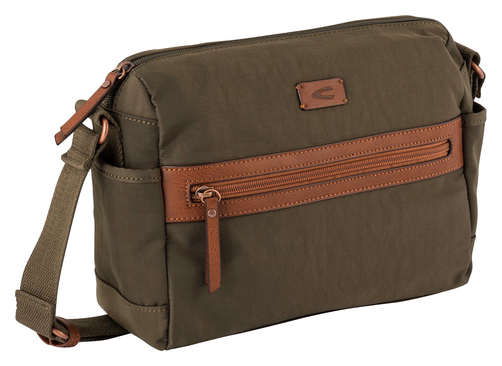 camel active Umhängetasche CLOUD Cross bag M, in praktischem Format khaki