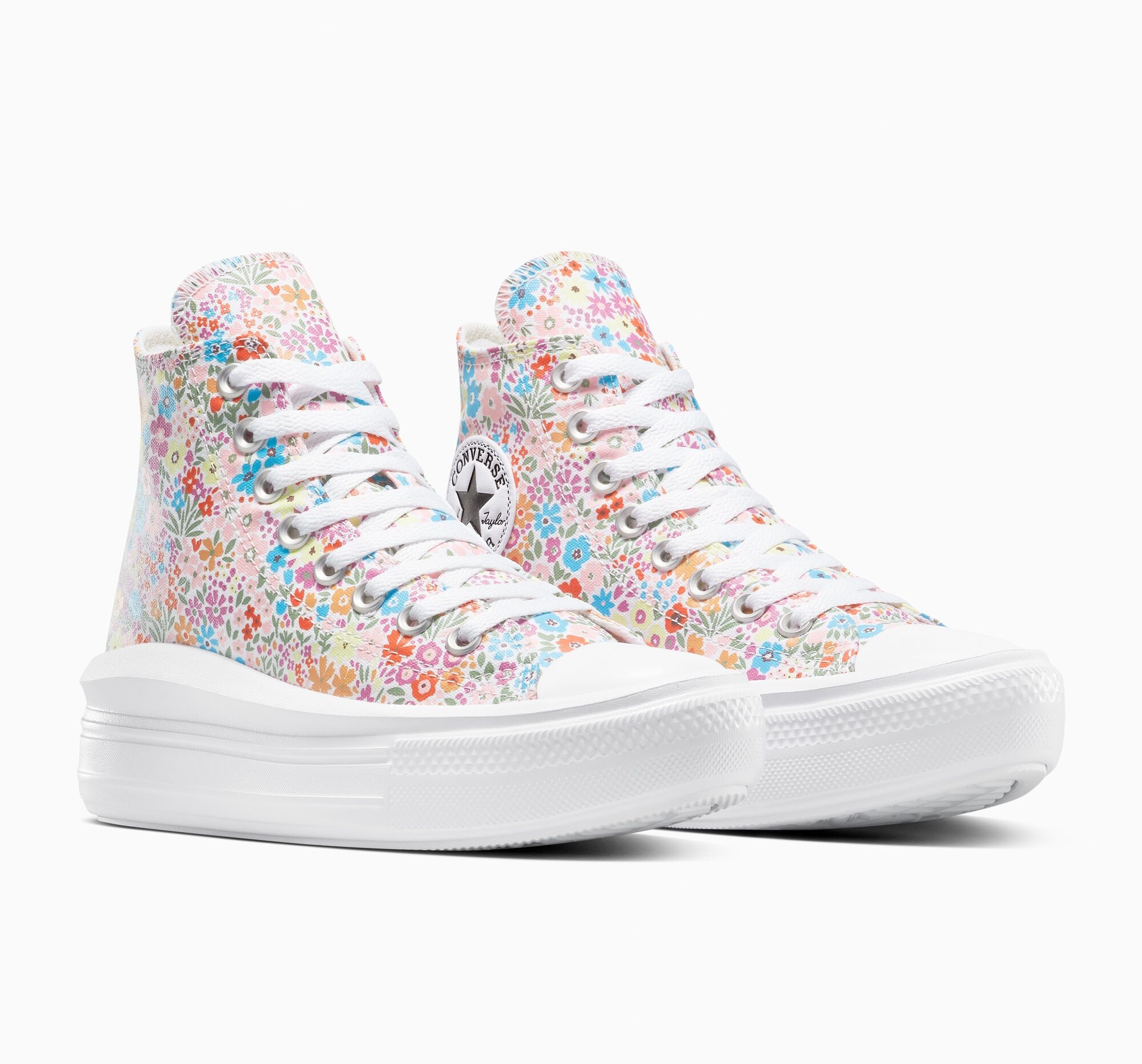 Converse CHUCK TAYLOR ALL STAR MOVE PLATFORM MINI FLOWERS Sneaker günstig online kaufen