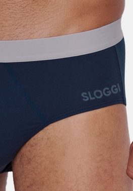 sloggi Slip 6er Pack men GO ABC 2.0 (Spar-Set, 6-St) Slip / Unterhose - Baumwolle - Ohne Eingriff -