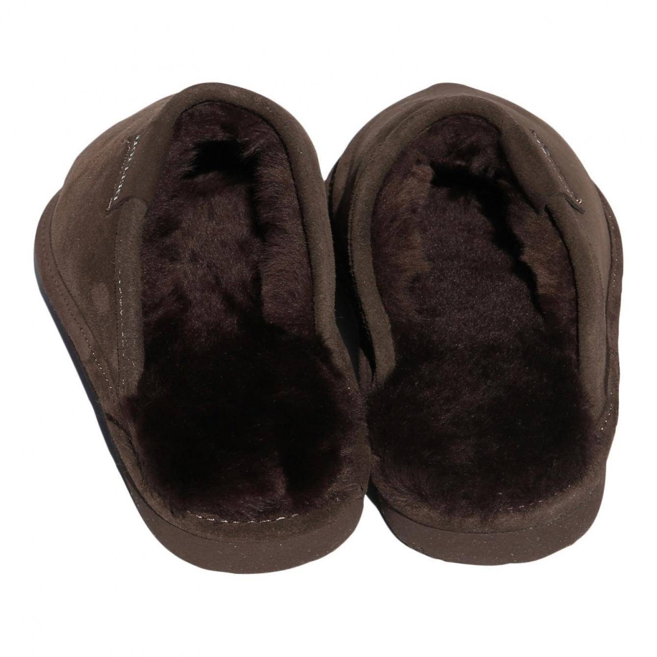 Hollert Frau Holle Hausschuh Damen Puschen Hausschuhe Merino Schaffell