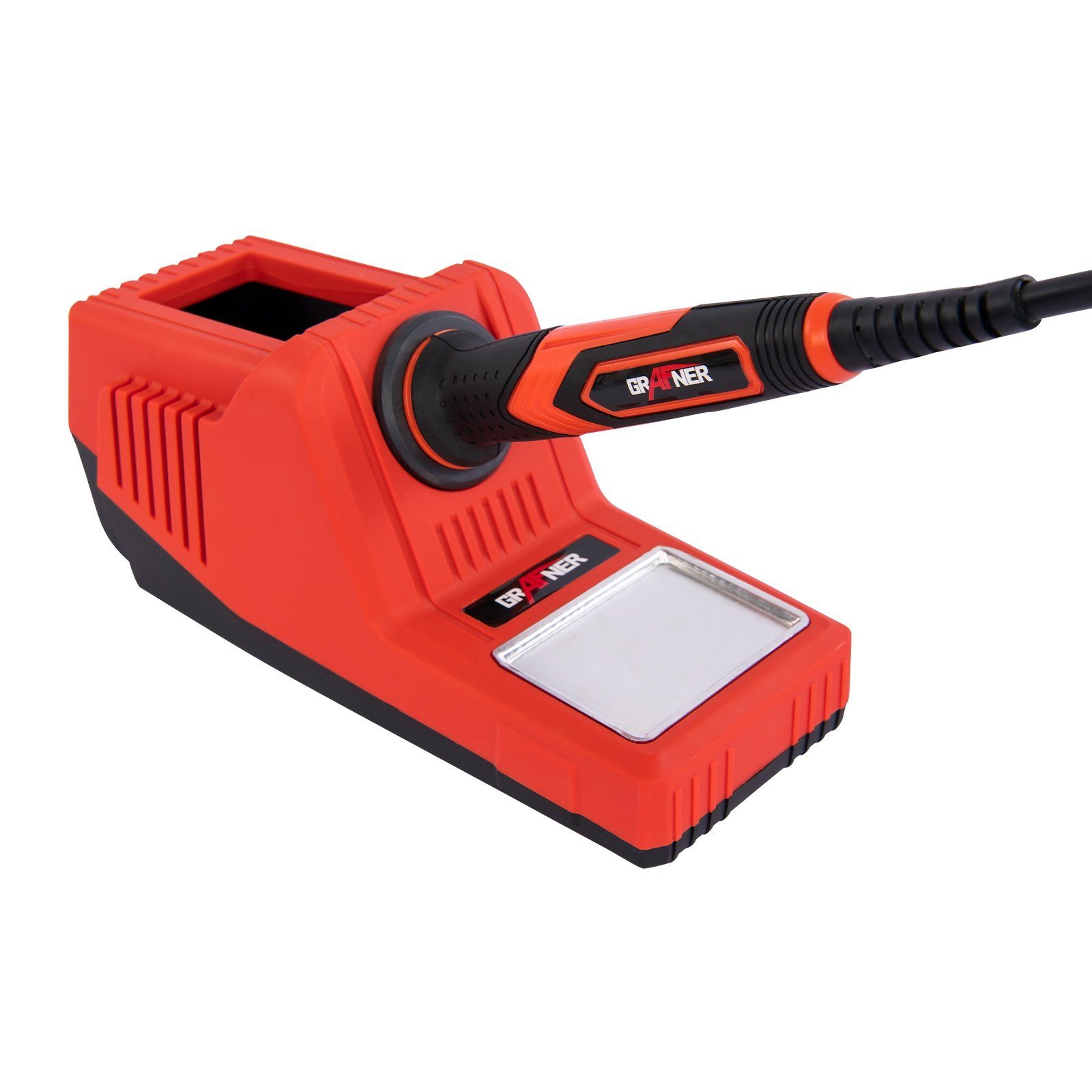 Grafner Elektroschweißgerät Lötstation digital 200-450°C 60W Feinlötkolben Lötkolben, präzise Temperaturregelung zwischen 200°C und 450°C