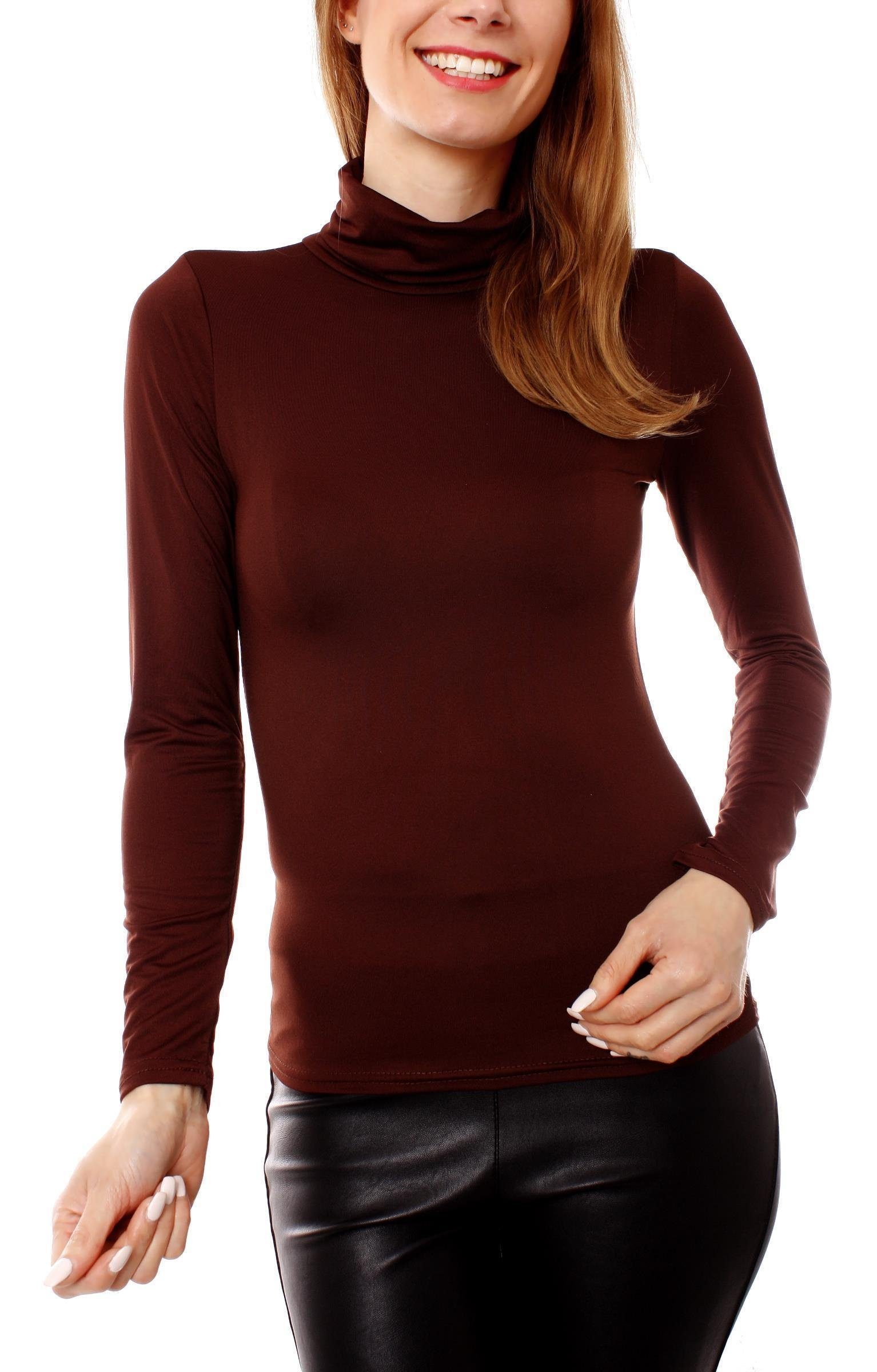 Muse Rollkragenshirt Thermo Langarmshirt mit Rollkragen 3253