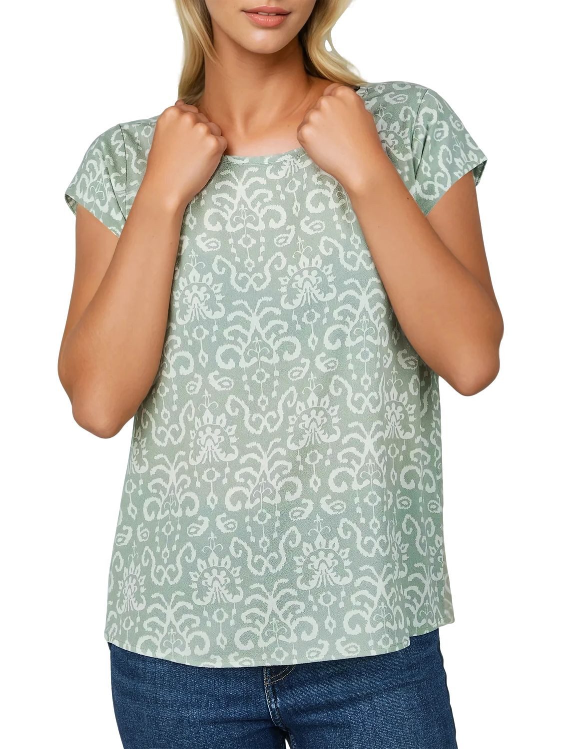 DENIMFY T-Shirt Damen Sommer Top DFAda 2er Pack Regular Fit (Vorteilspack, günstig online kaufen