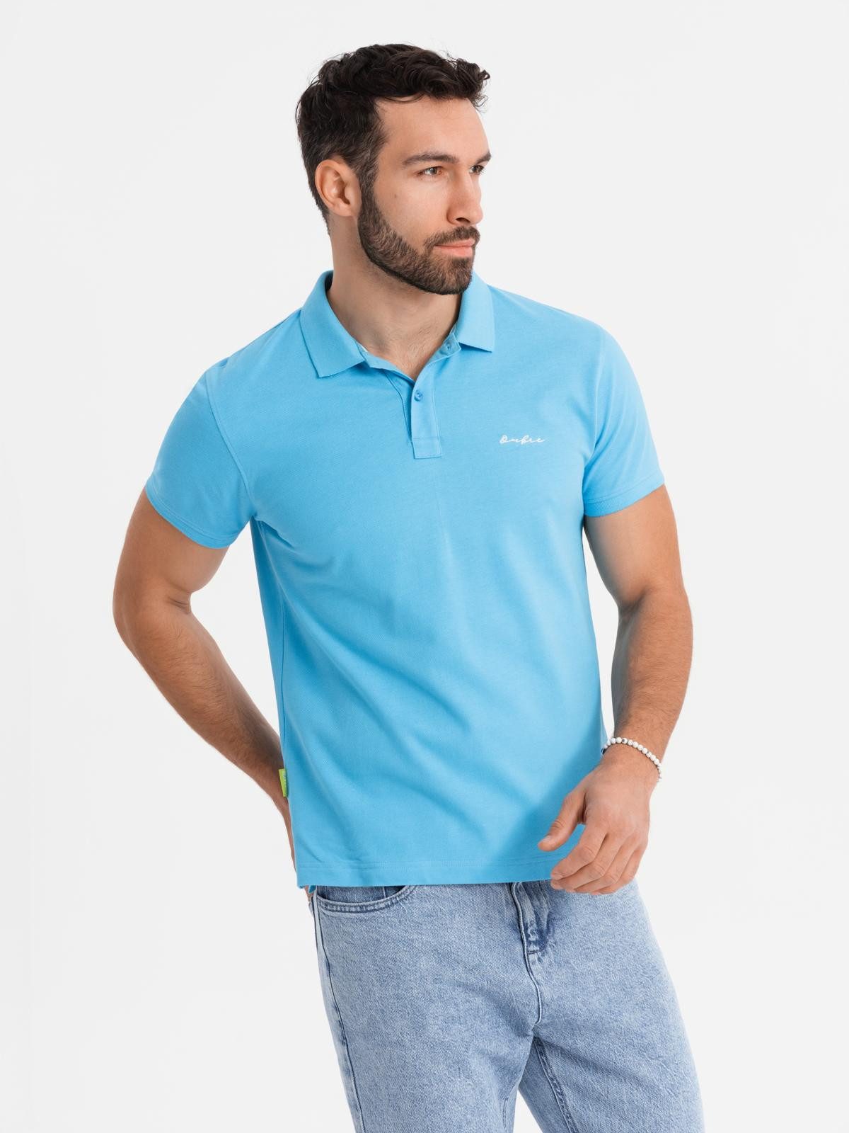 OMBRE Poloshirt Poloshirt aus Baumwoll-Piqué-Strick günstig online kaufen