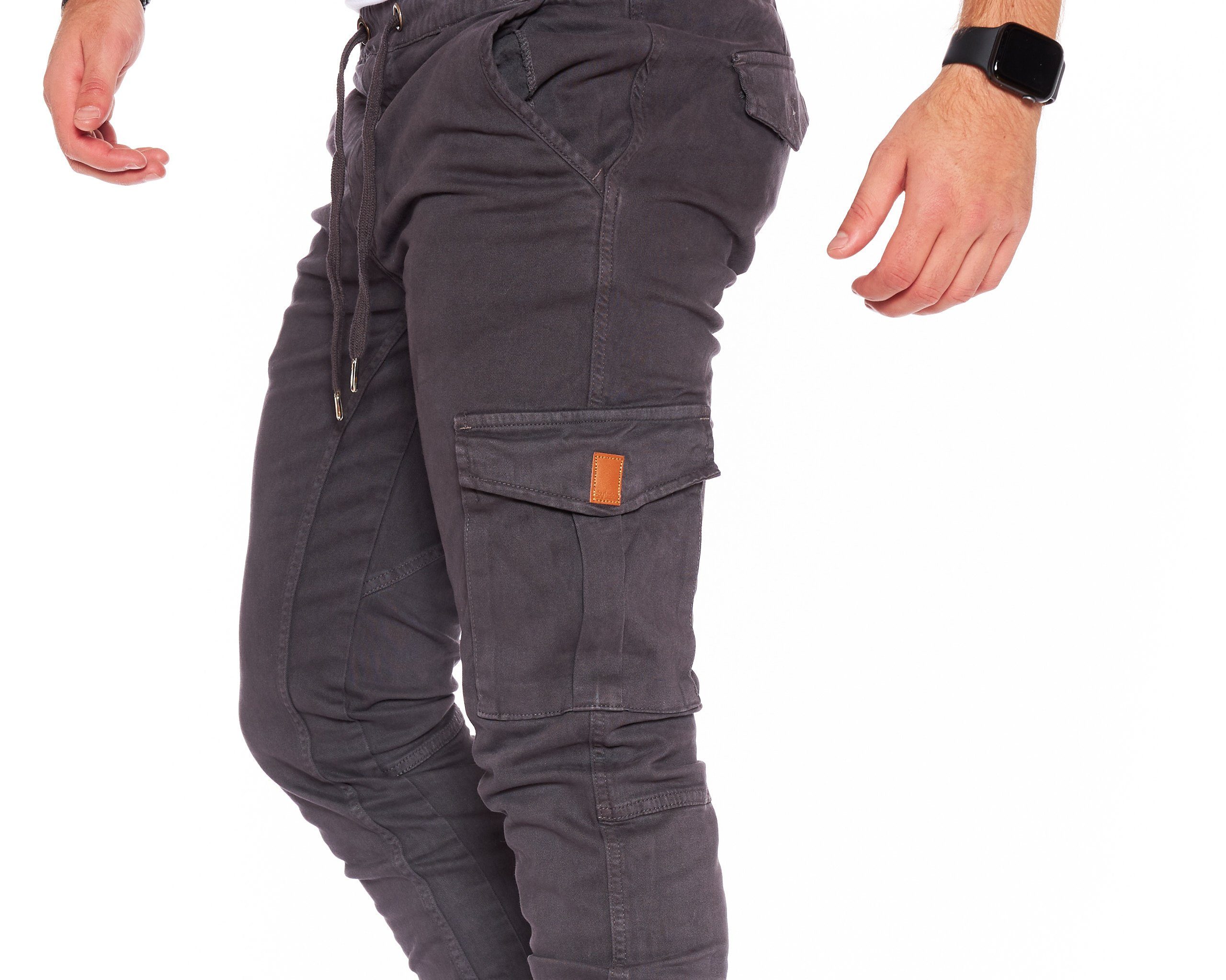 Styleko Chinohose Slim fit Cargohose Herren Cargohose männer Cargohose für Herren Jogger