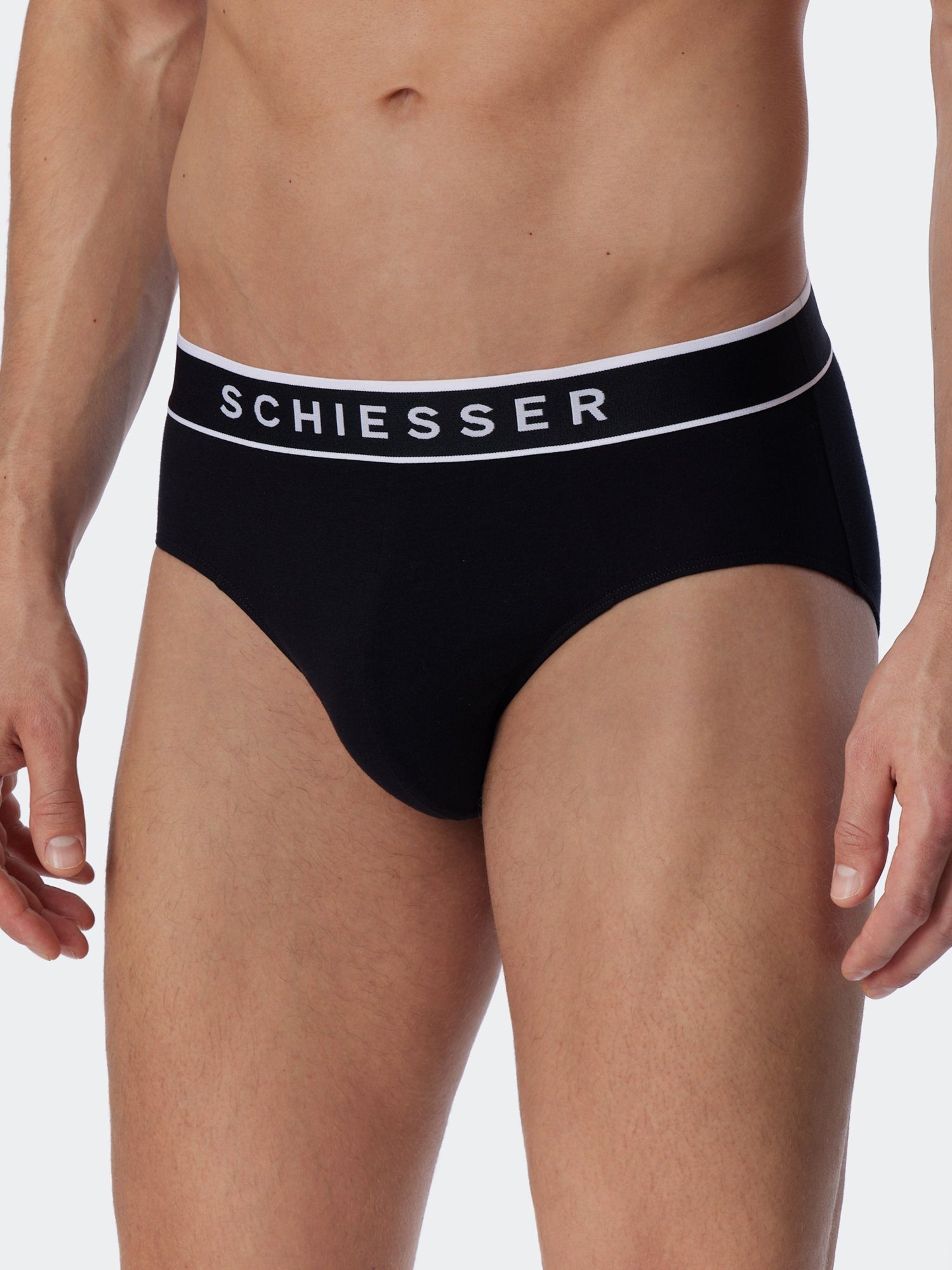 Schiesser Rioslip 95/5 Organic Cotton (6-St) brazilslip unterhose unterwäsche