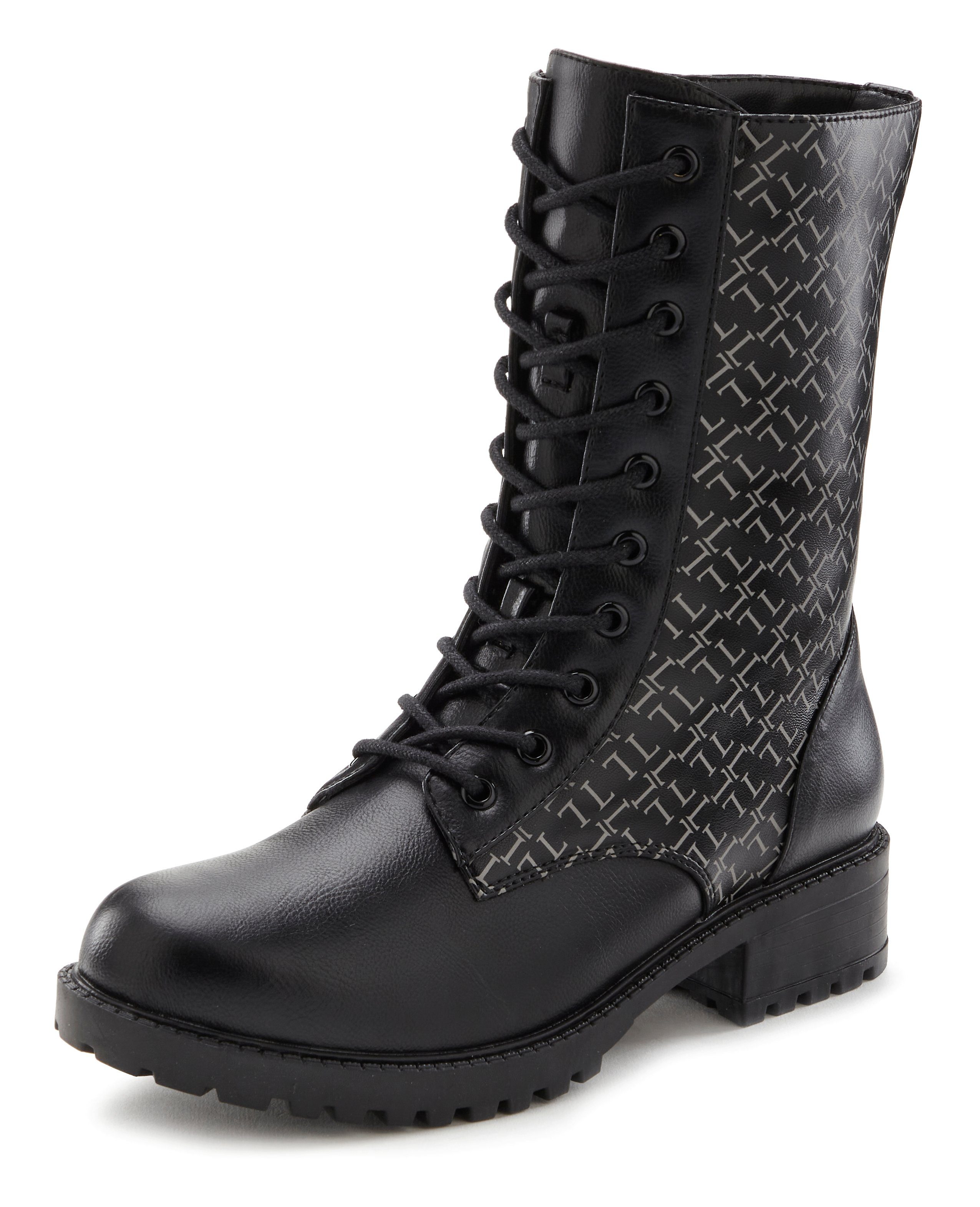 LASCANA Stiefelette mit modischem Druck, Stiefel, Boots VEGAN