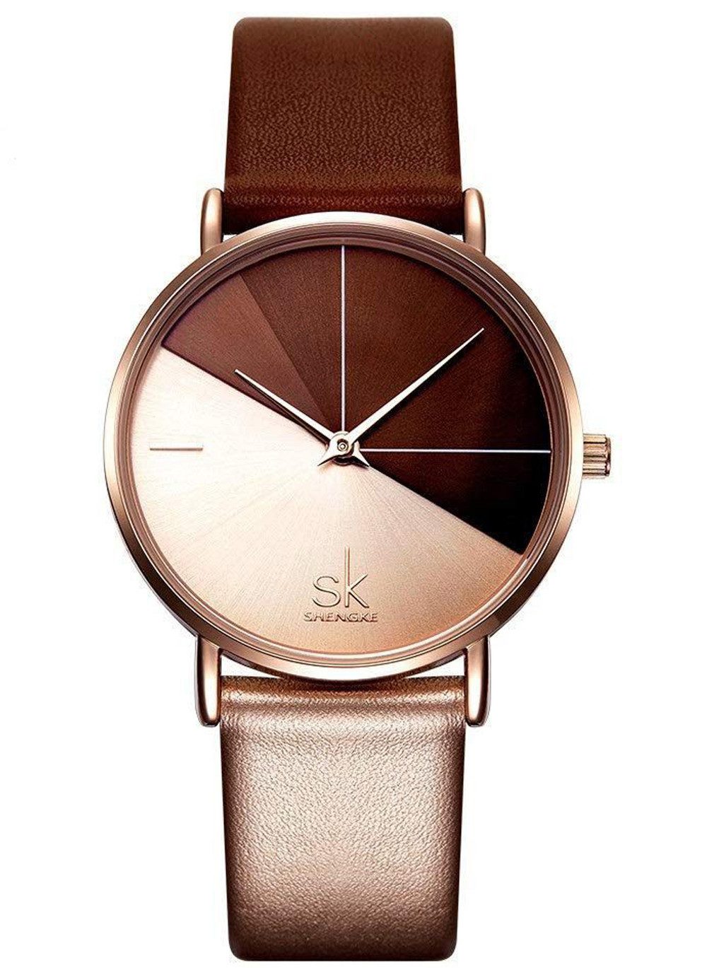 ibettertec Quarzuhr Quarzuhr Echtes Rindsleder Uhr für Damen modisch und le günstig online kaufen