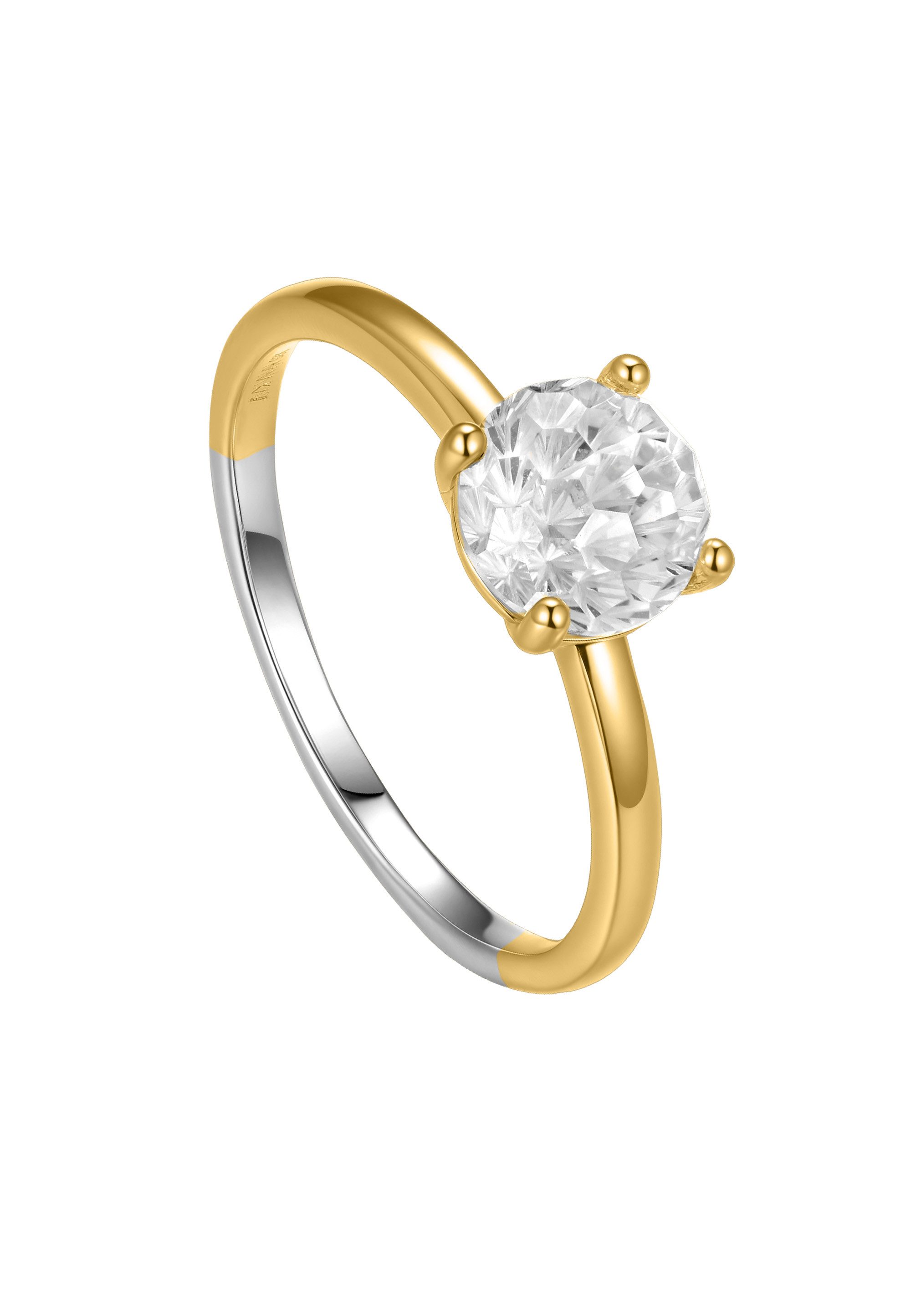 NANA KAY Fingerring Classic Solitaire, mit farblosem Stein