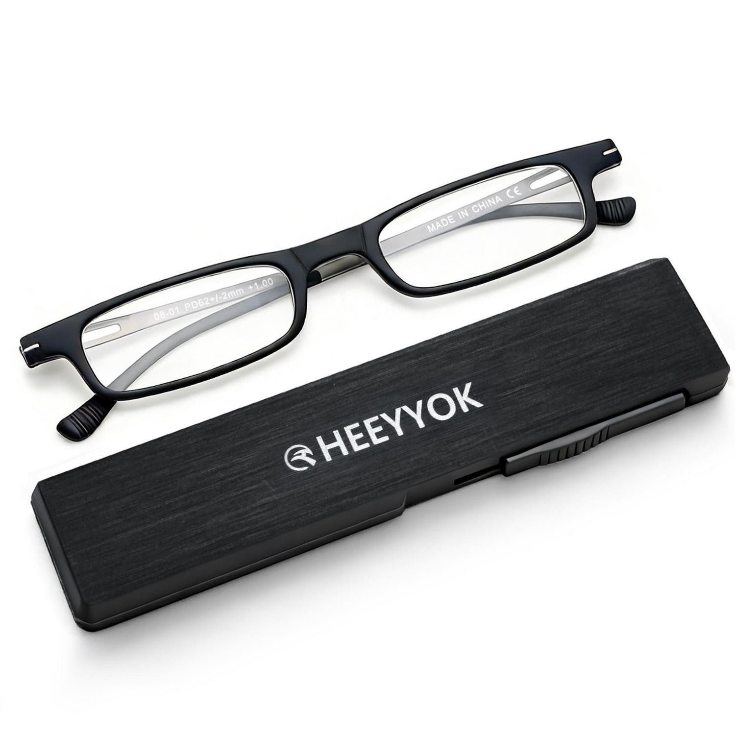 LuxusKollektion Lesebrille Lesebrille ultra-dünn faltbar blau-licht 1.5