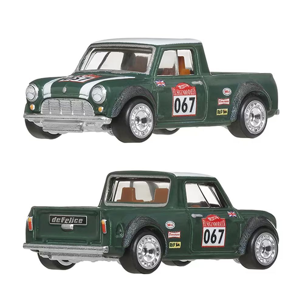 Hot Wheels Spielzeug-Rennwagen Morris Mini + Austin Mini Pickup 1967 Hot Wheels Premium Fahrzeuge