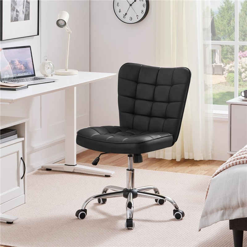 Yaheetech Drehstuhl, Bürostuhl Schreibtischstuhl höhenverstellbar Arbeitshocker Chefsessel