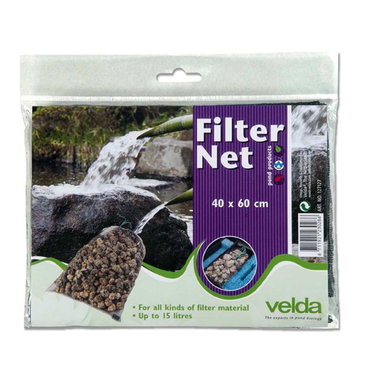 Velda KartuschenFilterpumpe Netzbeutel für Gartenteich Filtermaterial