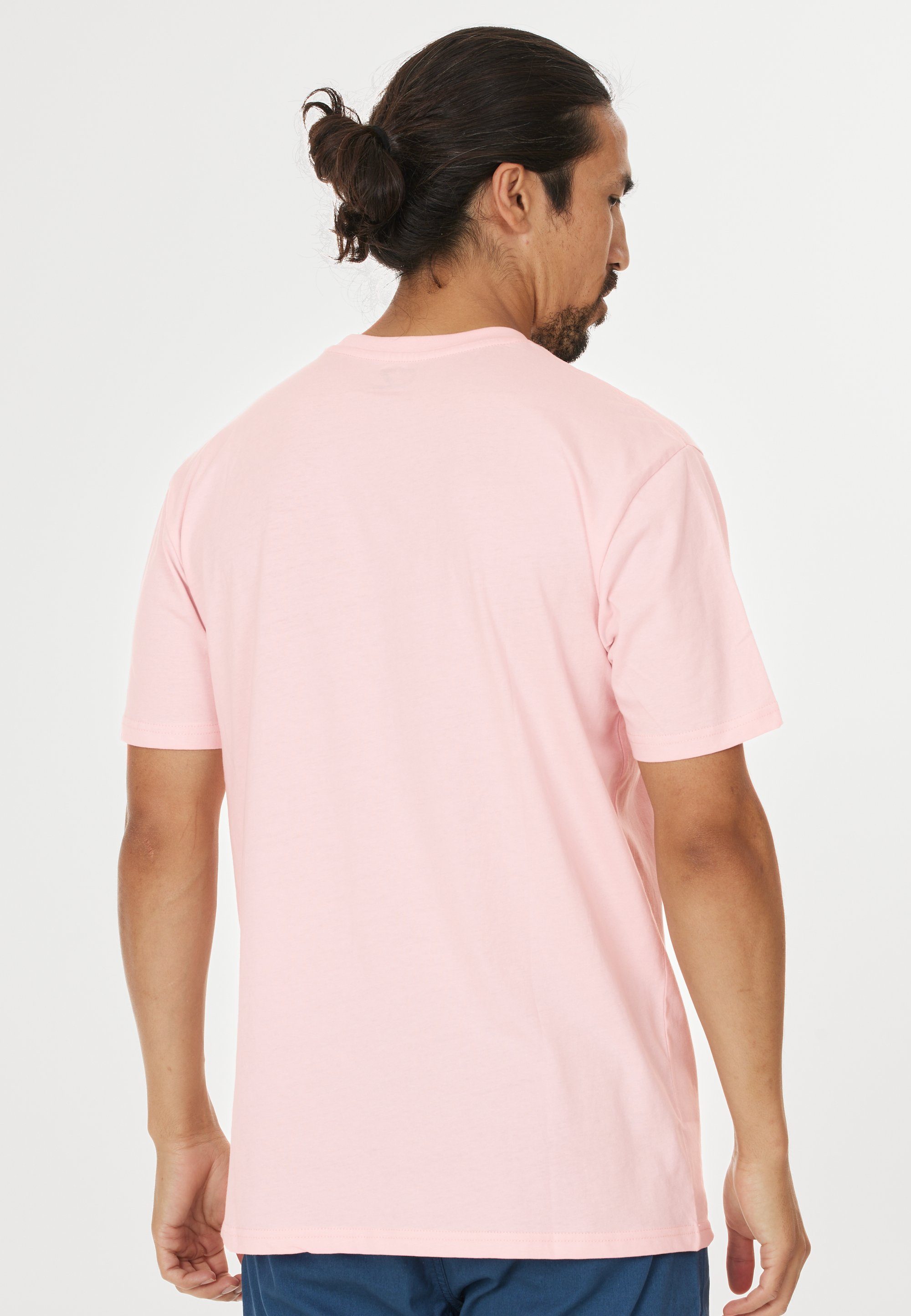 Highmore rosa aus CRUZ T-Shirt Baumwolle reiner